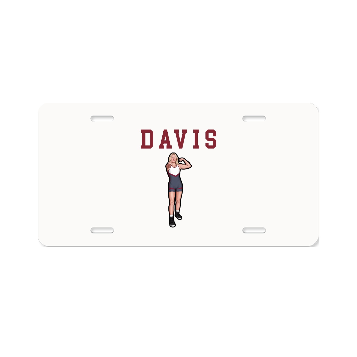 License Plate — Shirsey in Classic