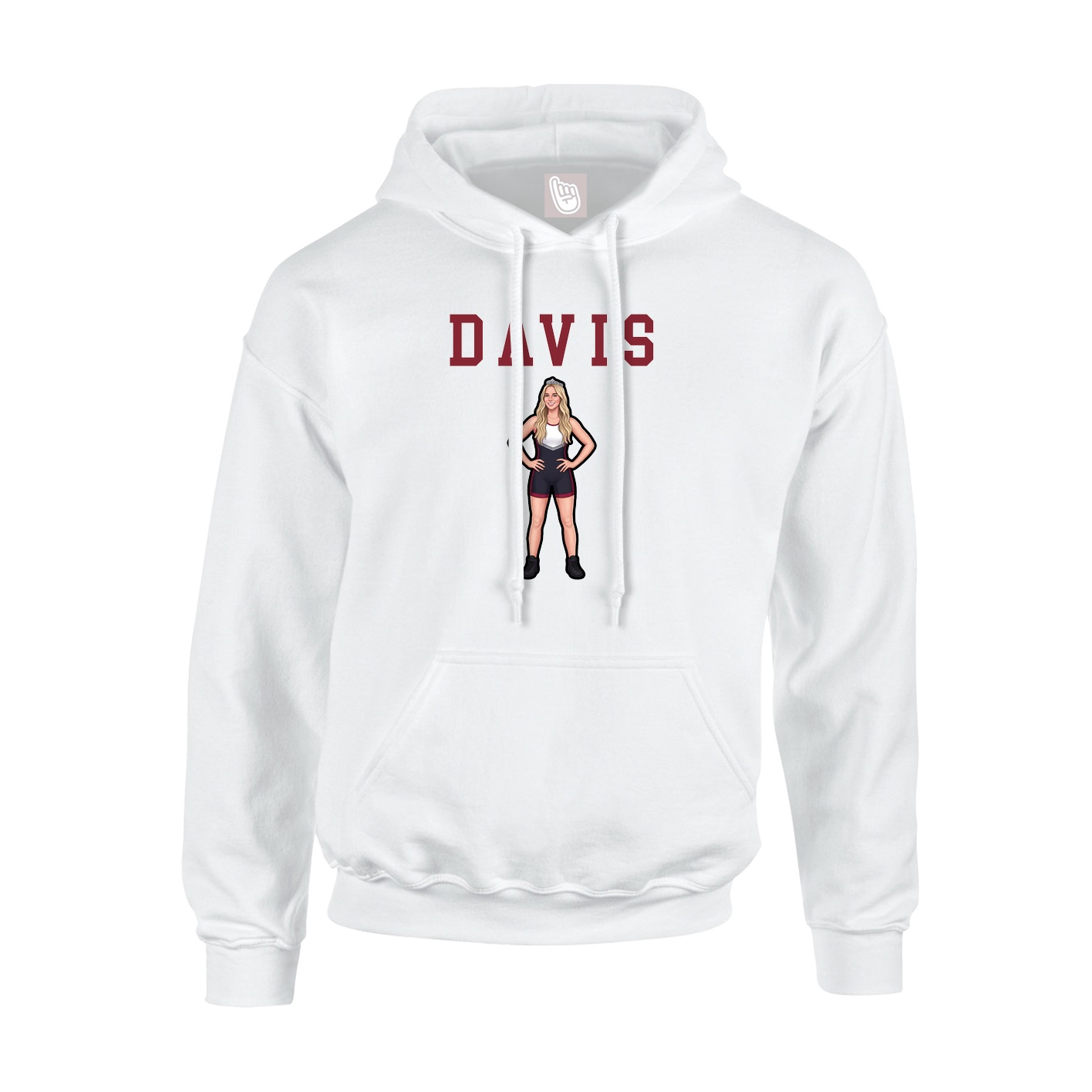 Youth Hoodie — Shirsey in White