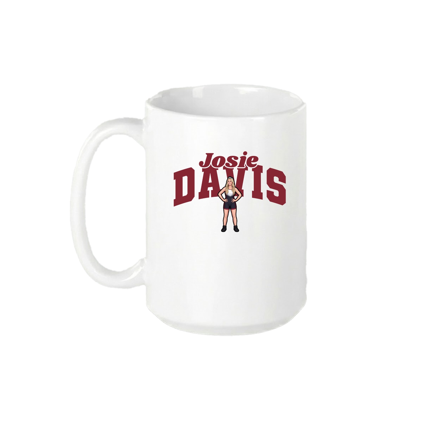 15oz Coffee Mug — Signature Arch in White