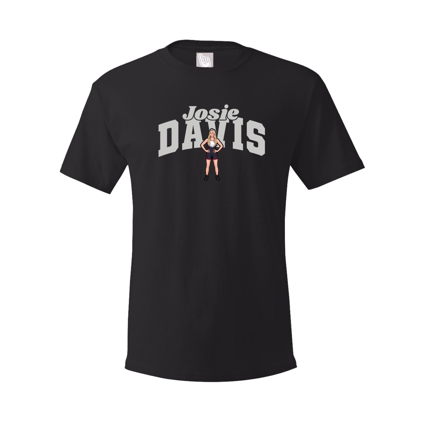 Youth Tee — Signature Arch in Black