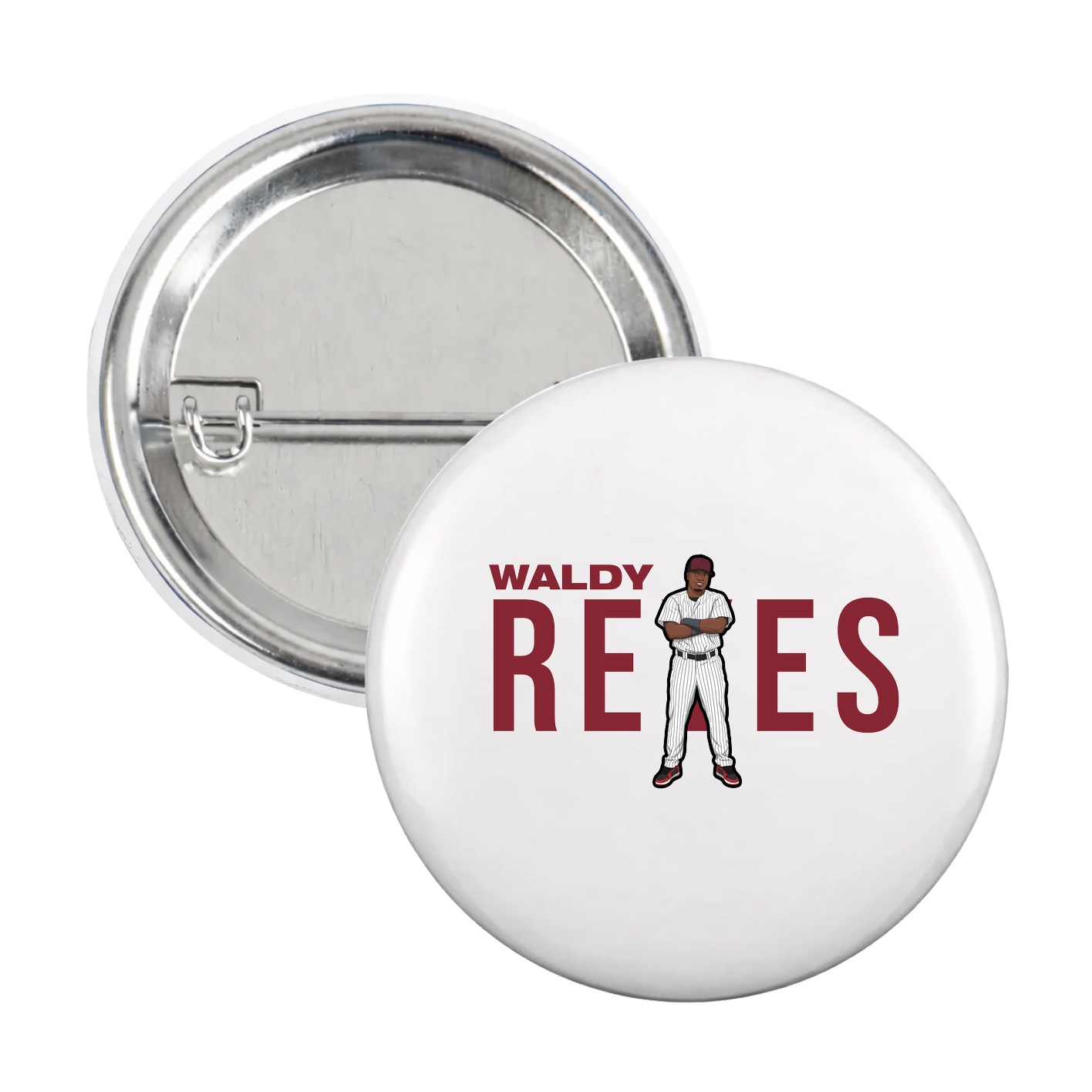 Game Day Button — Player Name in White