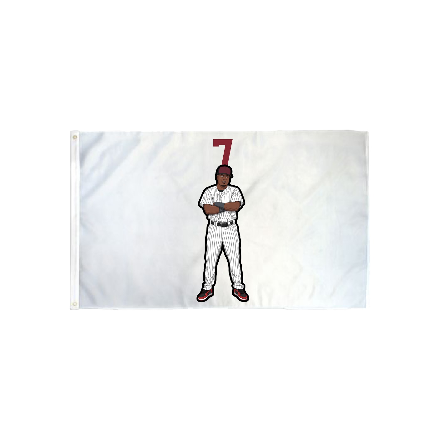 3x5 Flag — Number Top in Classic