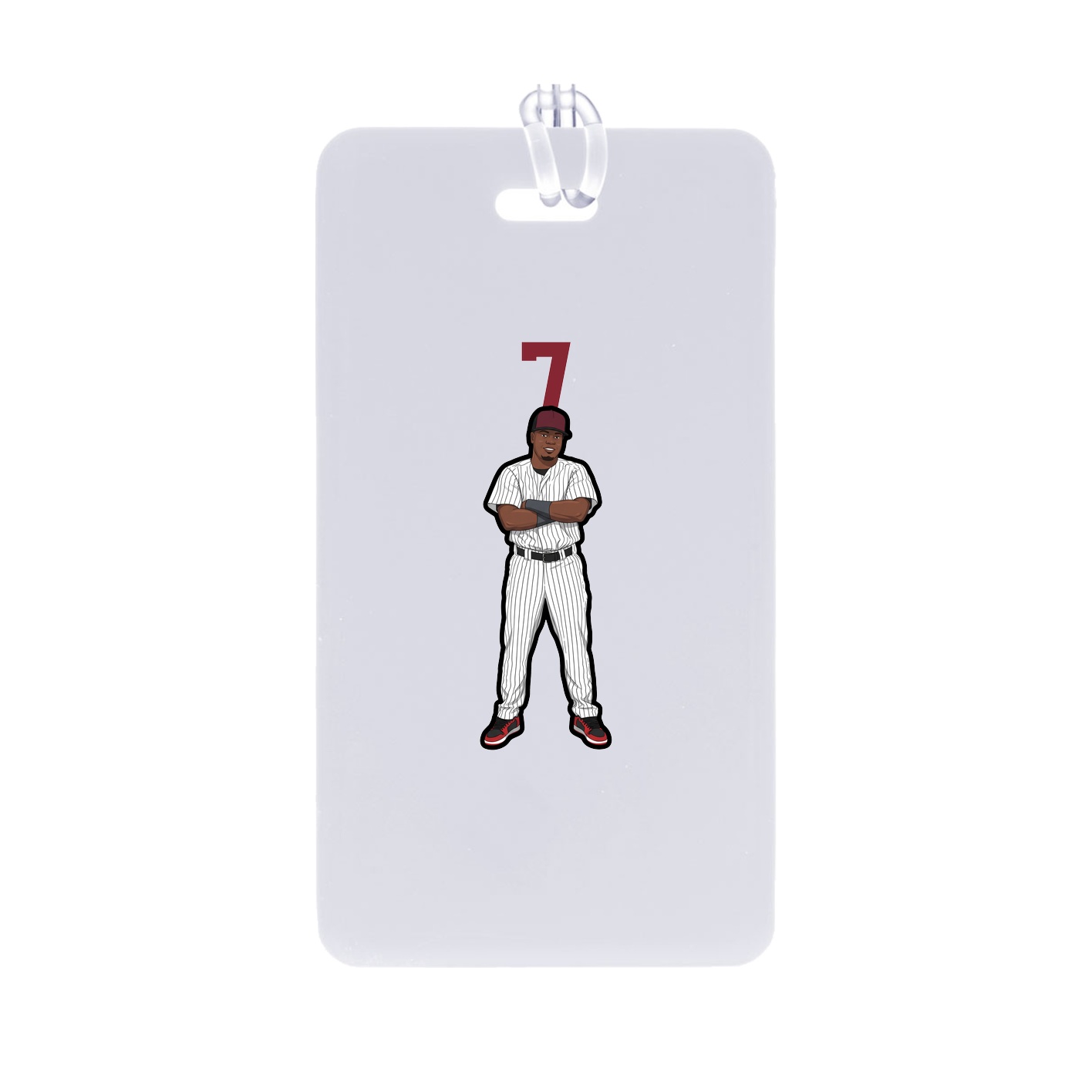 Bag Tag — Number Top in Classic