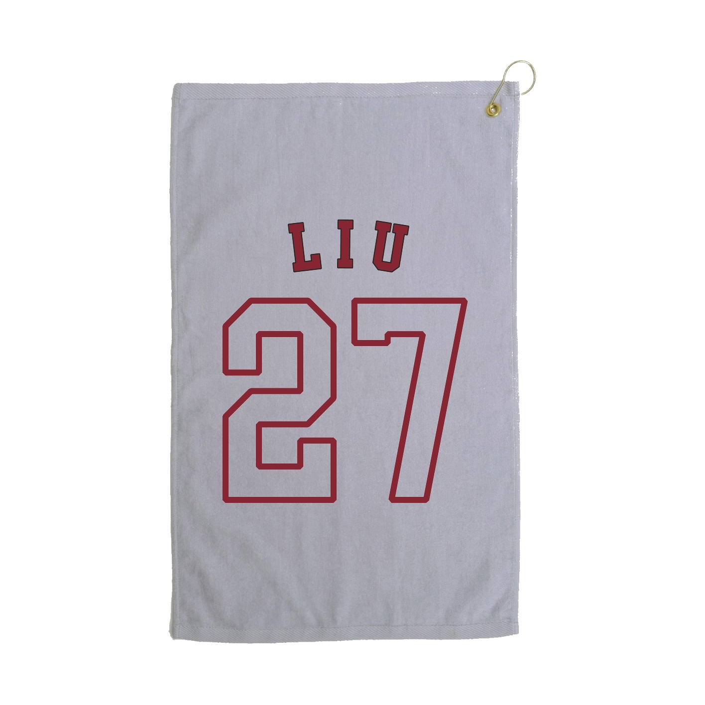 Golf Towel — Shirsey Arch in Grey