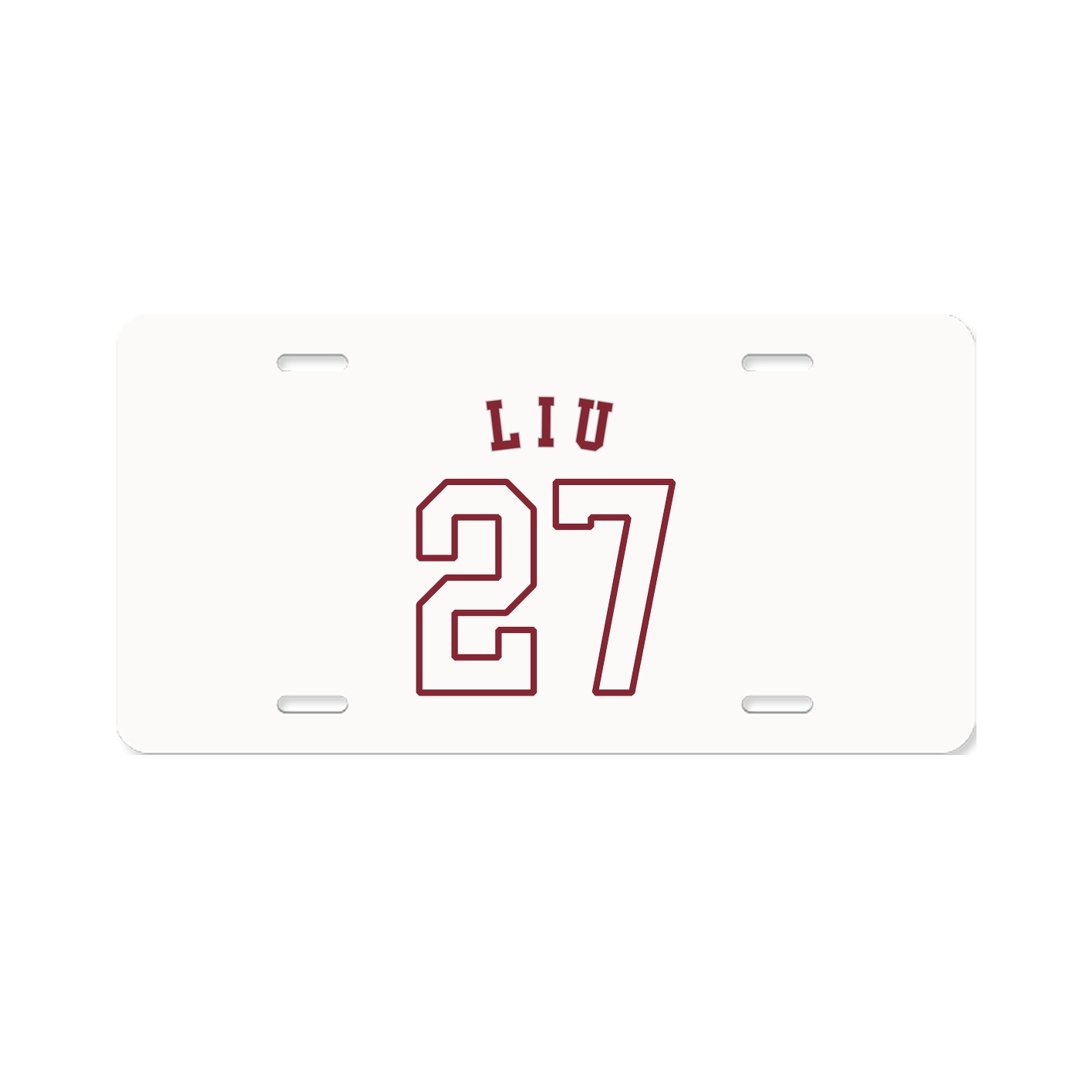License Plate — Shirsey Arch in Classic