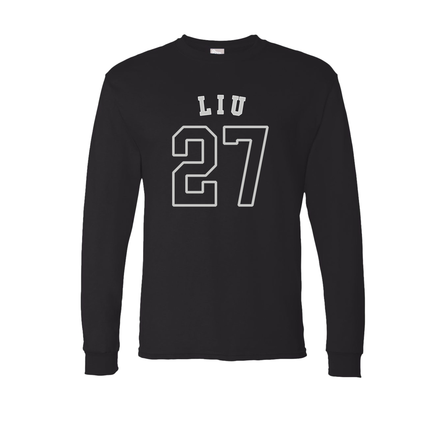 Long Sleeve Tee — Shirsey Arch in Black