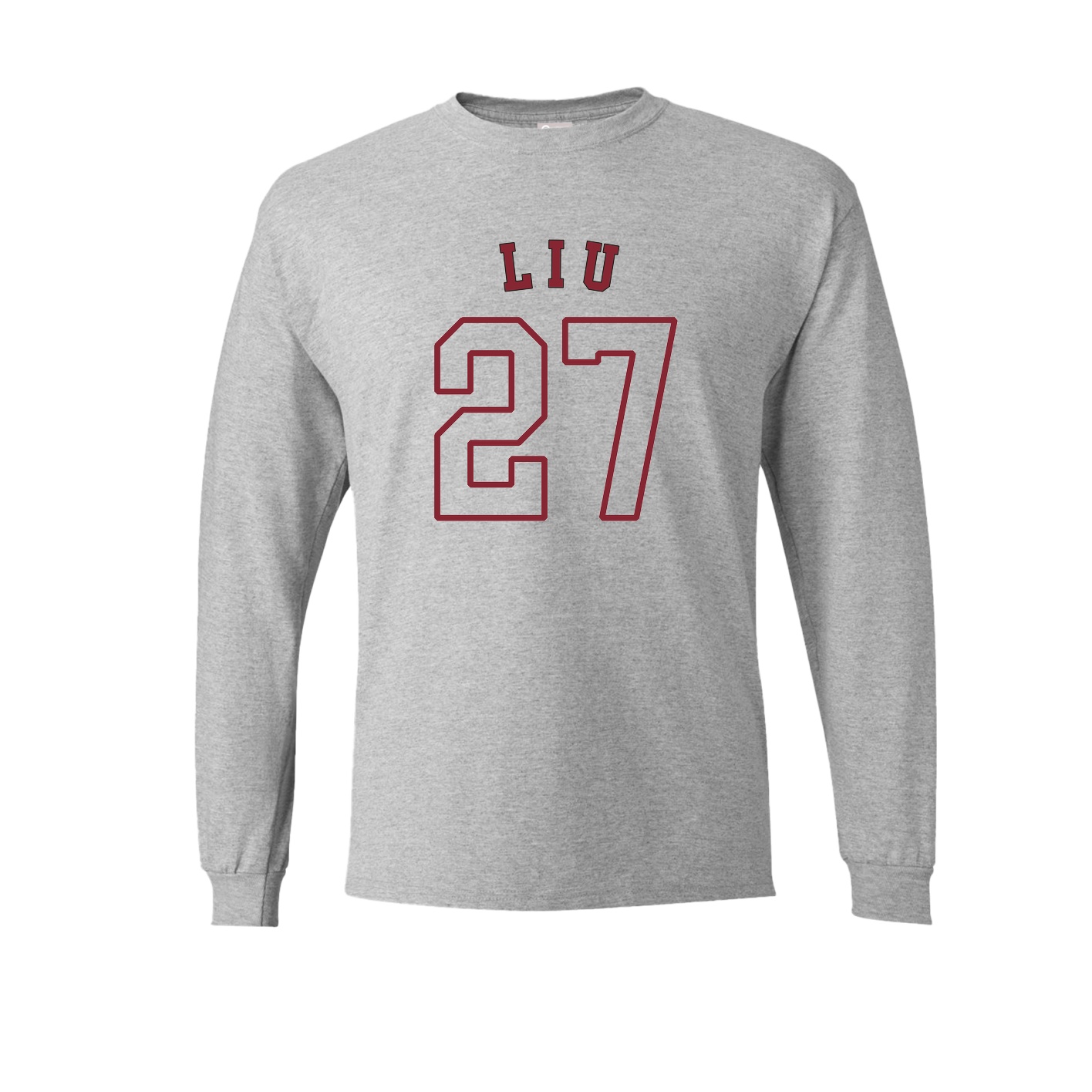 Long Sleeve Tee — Shirsey Arch in Grey
