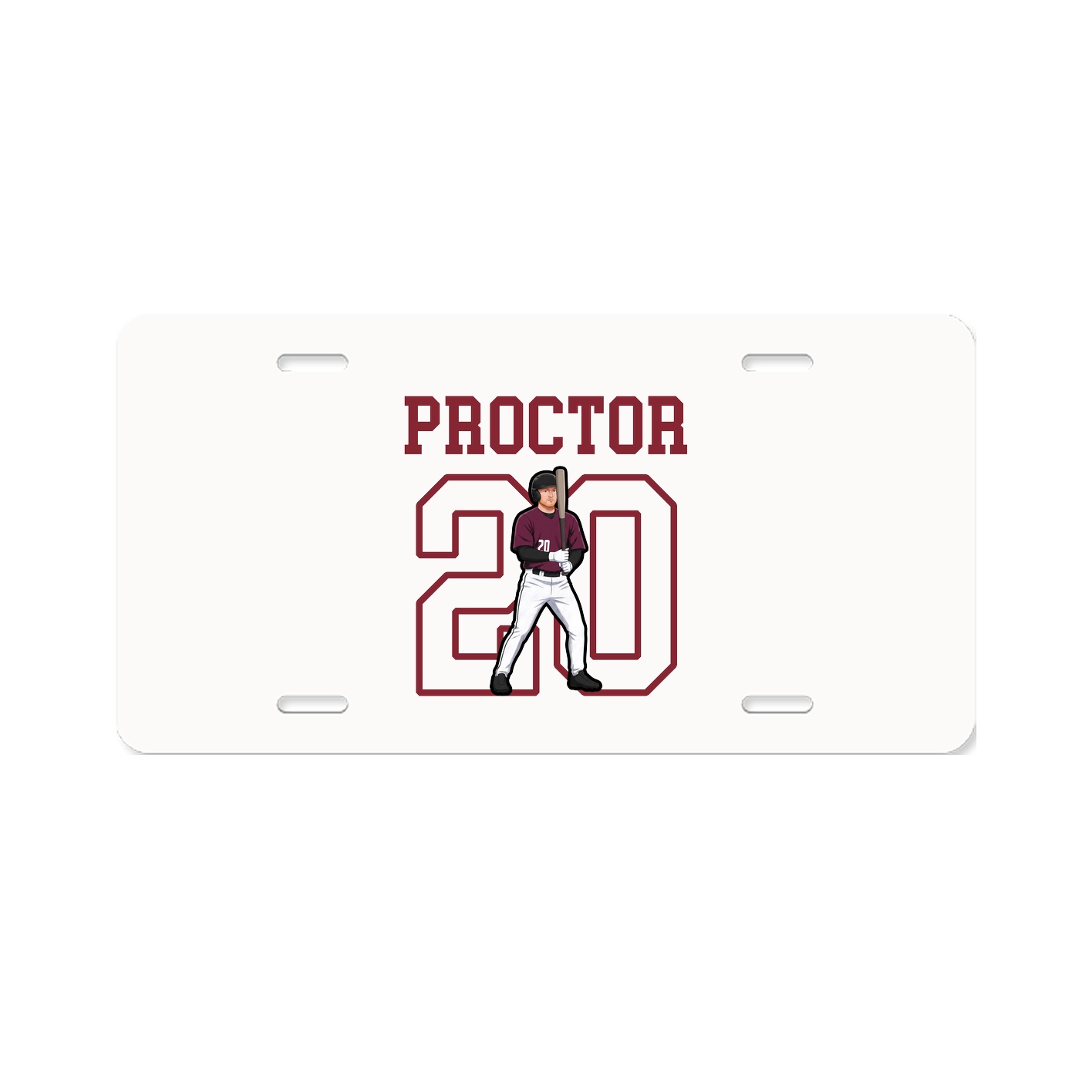License Plate — Shirsey in Classic