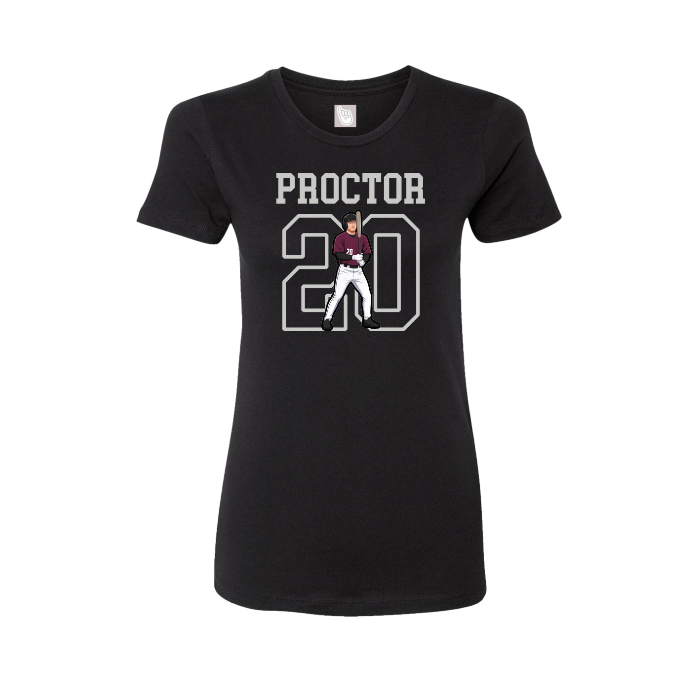 Fitted Women's Tee — Shirsey in Black