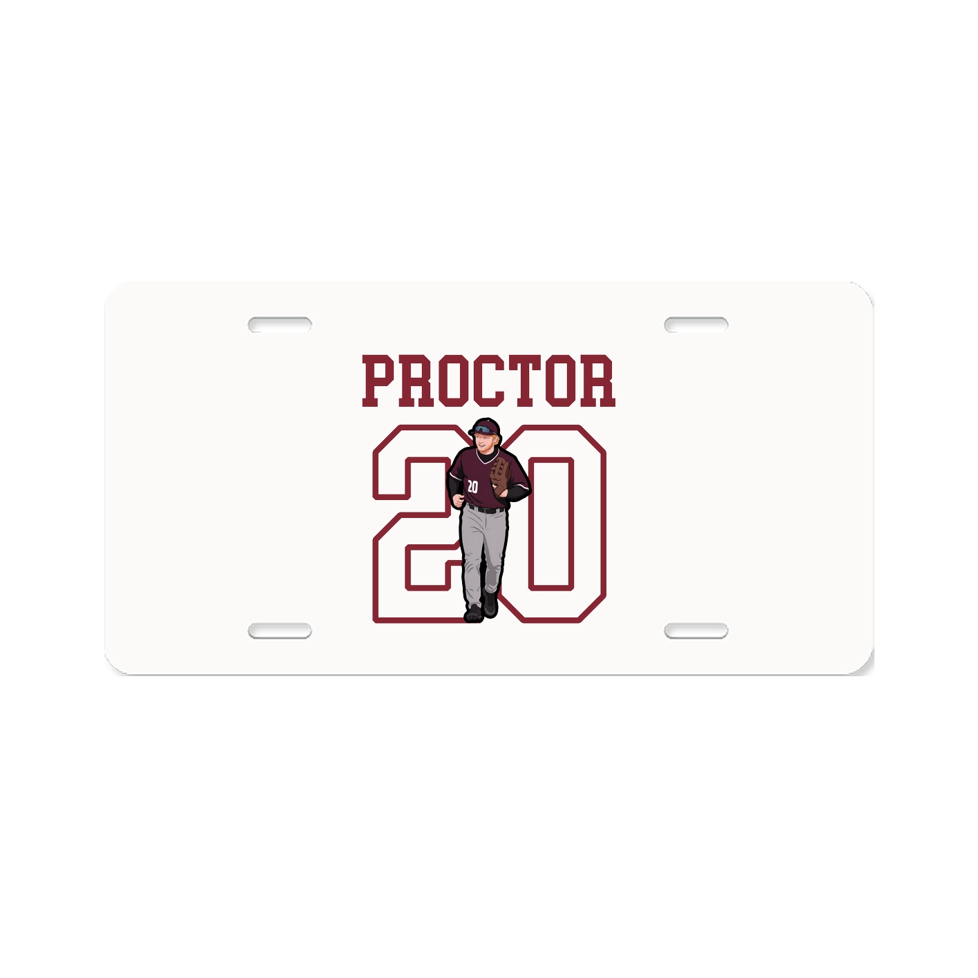 License Plate — Shirsey in Classic