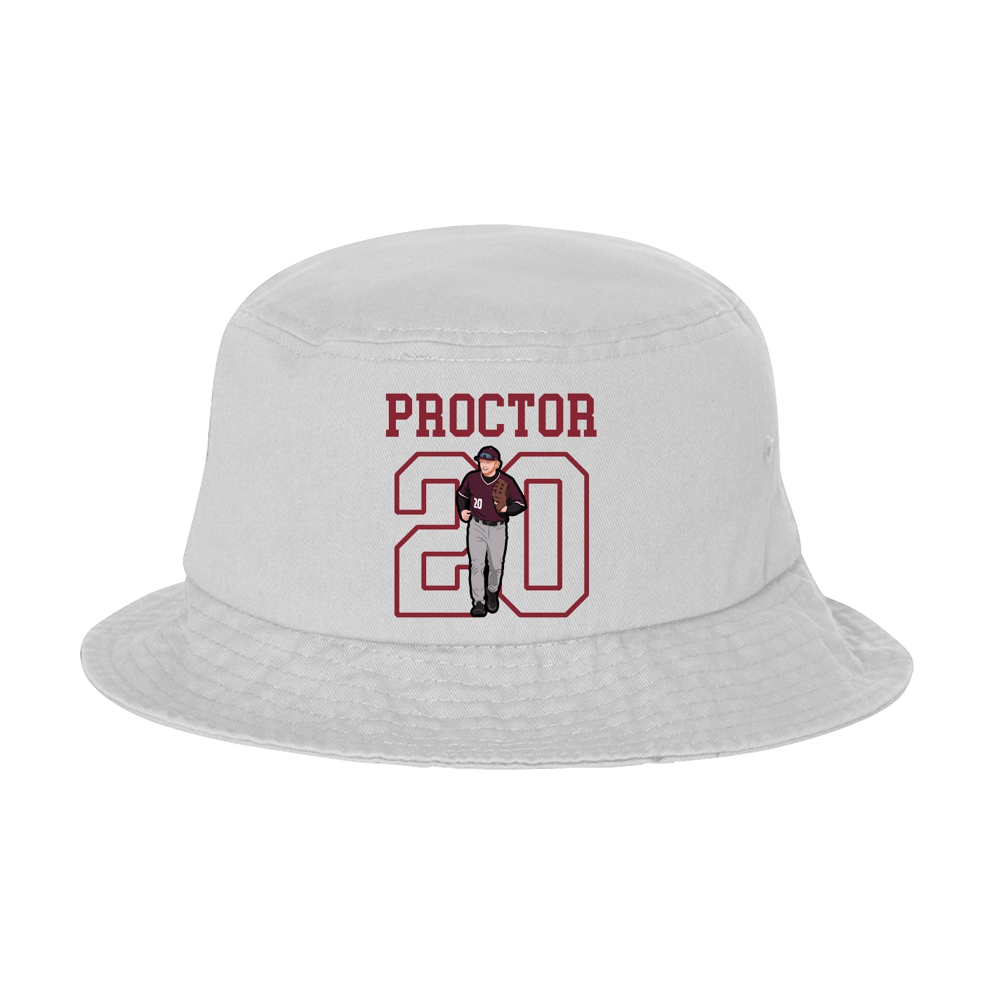 Bucket Cap — Shirsey in White