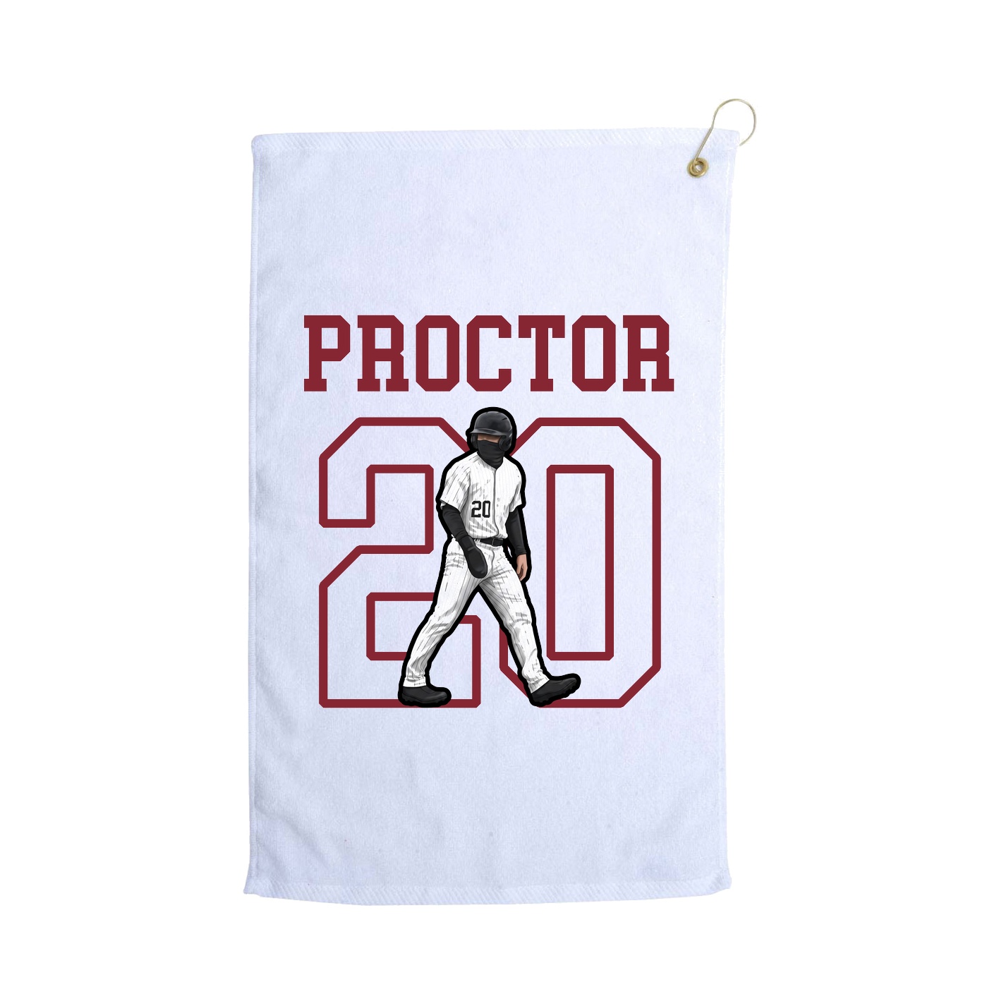 Golf Towel — Shirsey in White