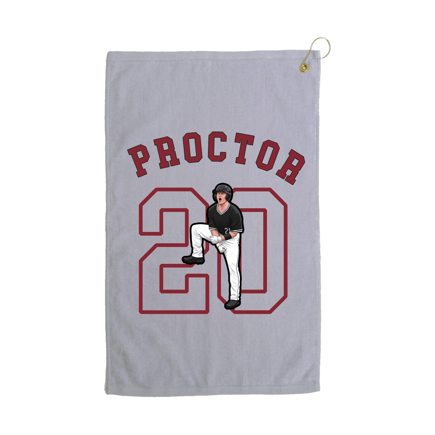 Golf Towel — Shirsey Arch in Grey