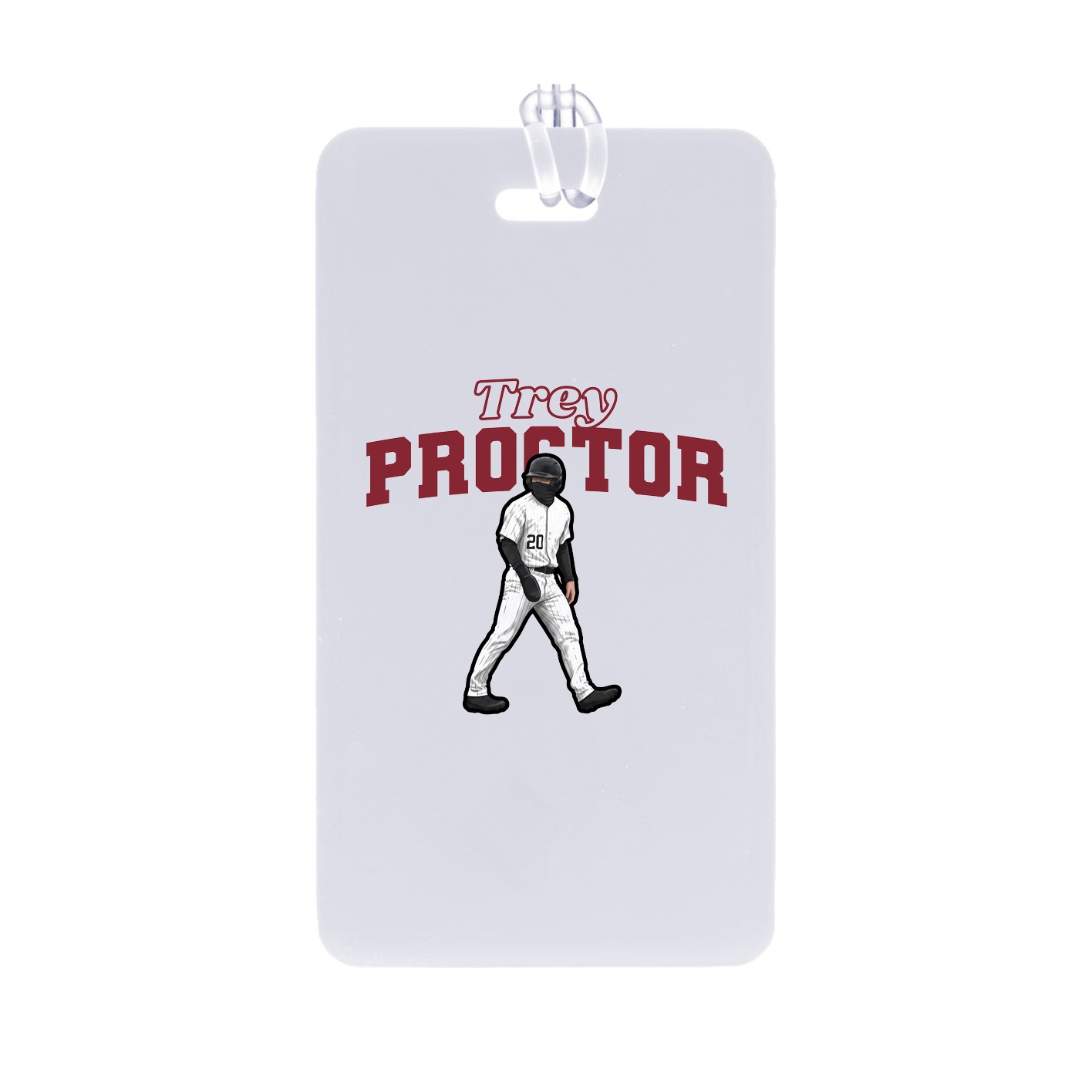 Bag Tag — Name Arch in Classic