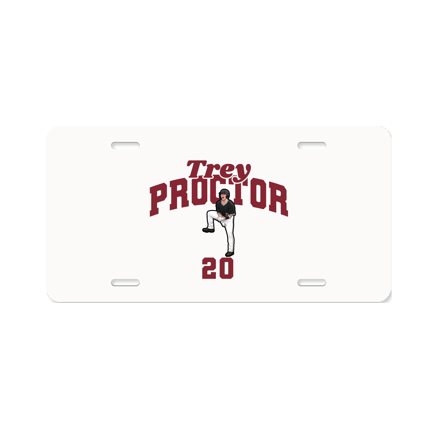 License Plate — Signature Arch in Classic
