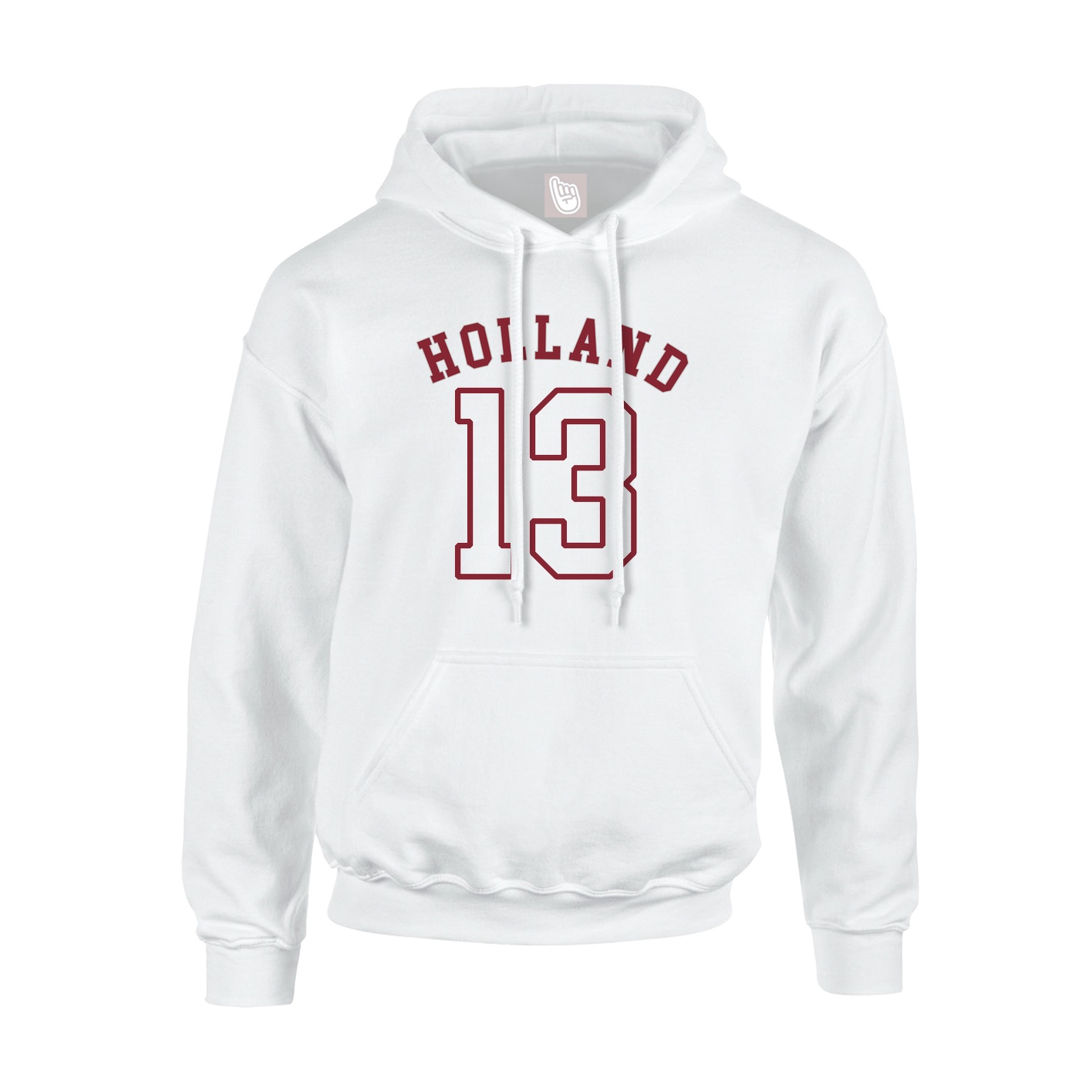 Hoodie — Shirsey Arch in White