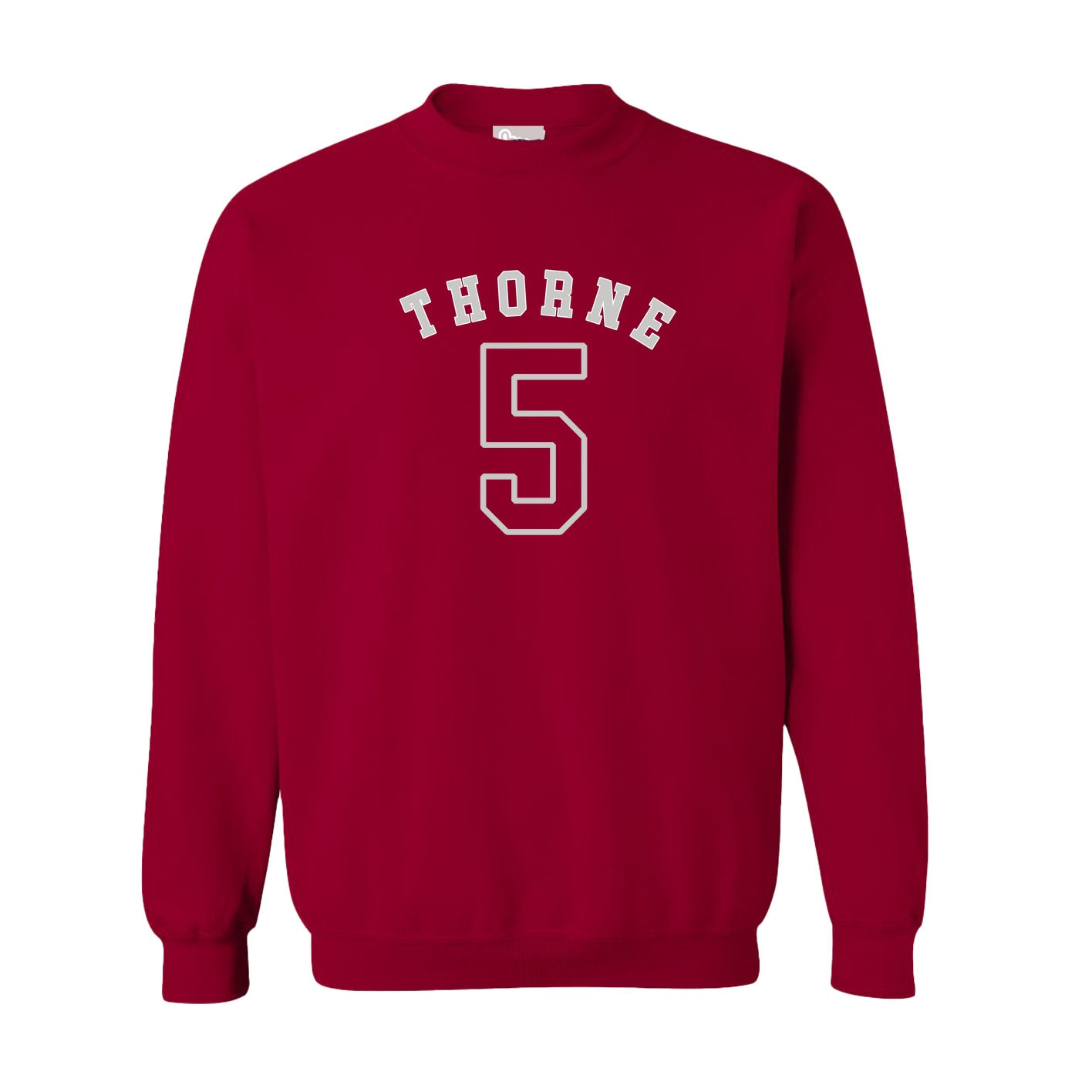 Fleece Crew — Shirsey Arch in Cardinal