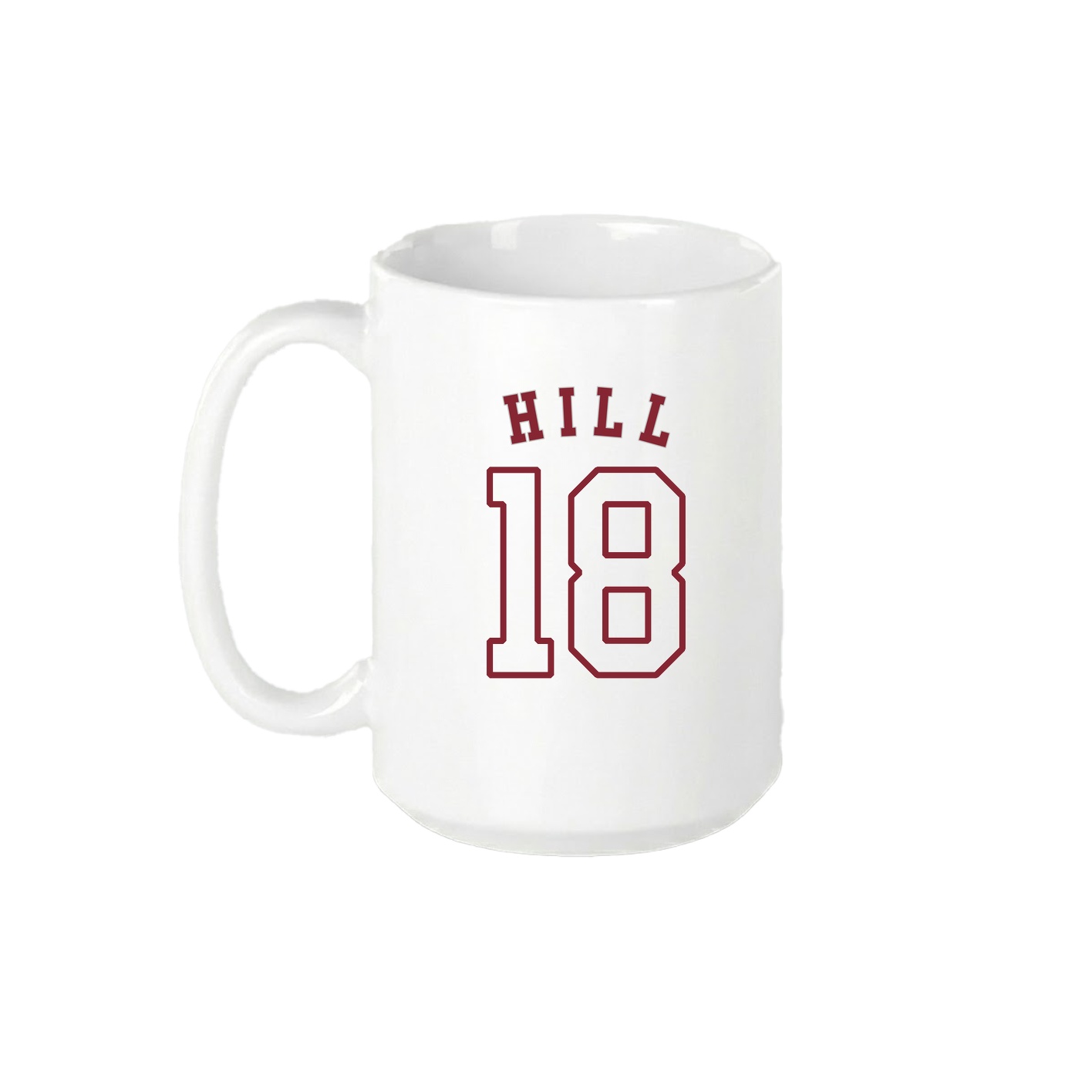 15oz Coffee Mug — Shirsey Arch in White