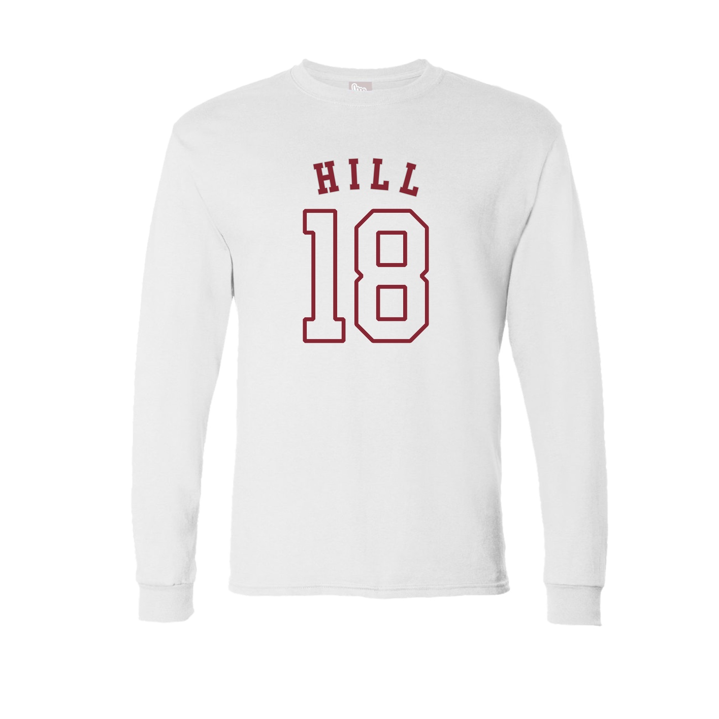 Long Sleeve Tee — Shirsey Arch in White