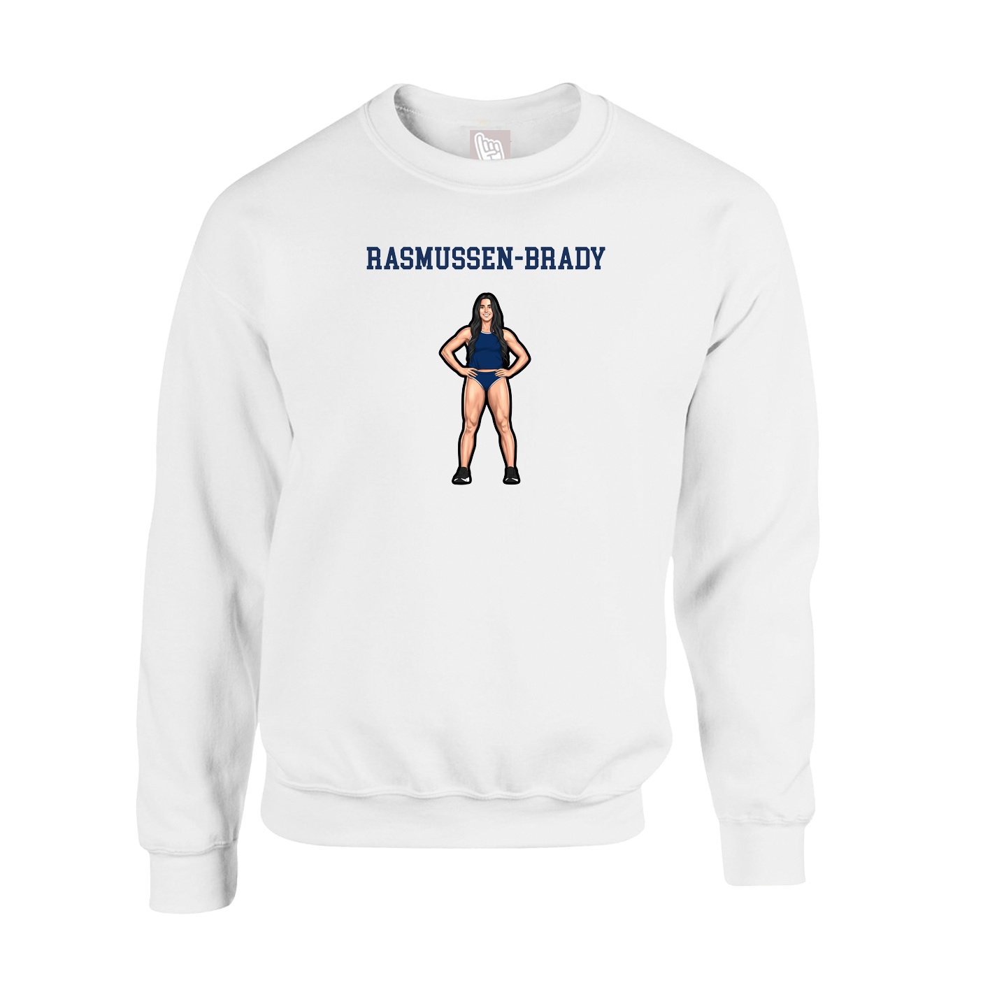 Fleece Crew — Shirsey in White