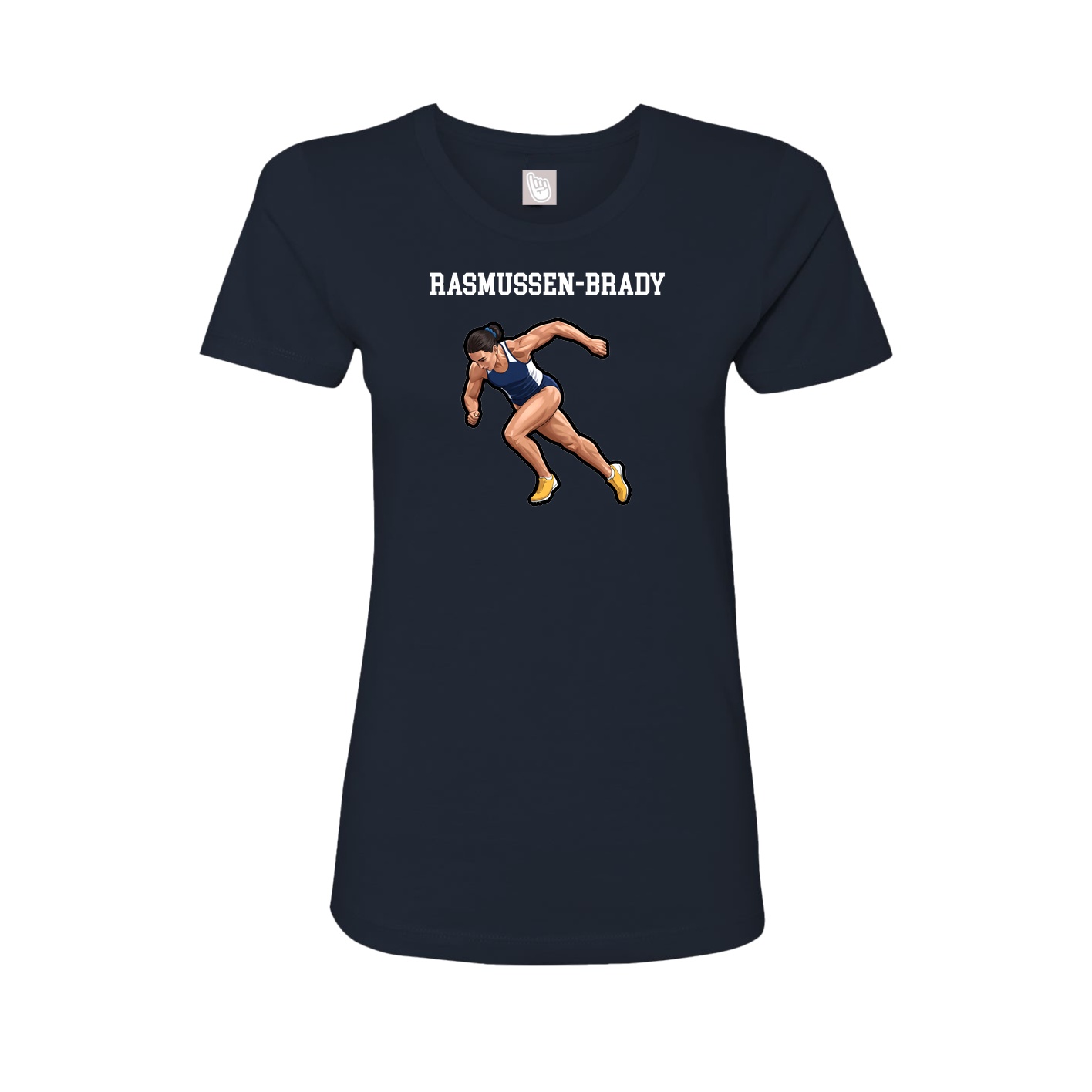 Fitted Women's Tee — Shirsey in Navy