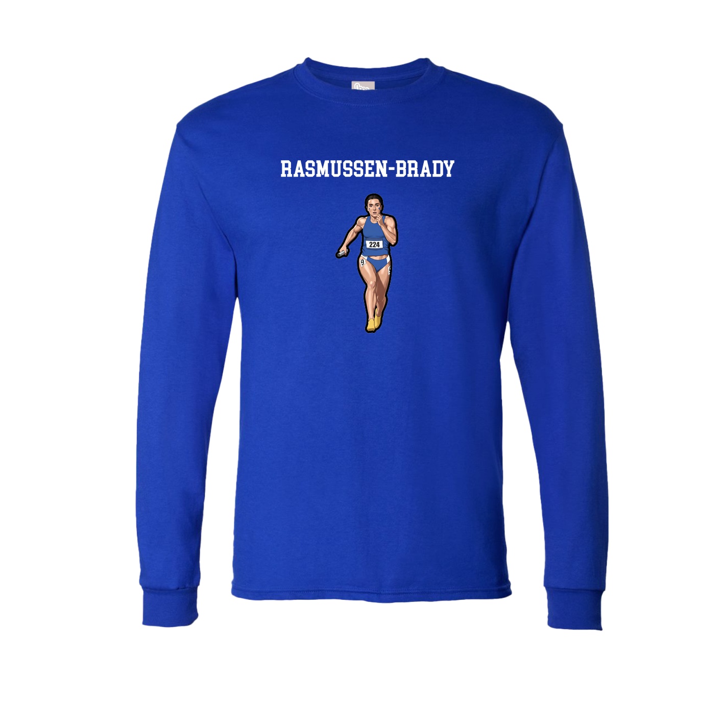 Long Sleeve Tee — Shirsey in Royal