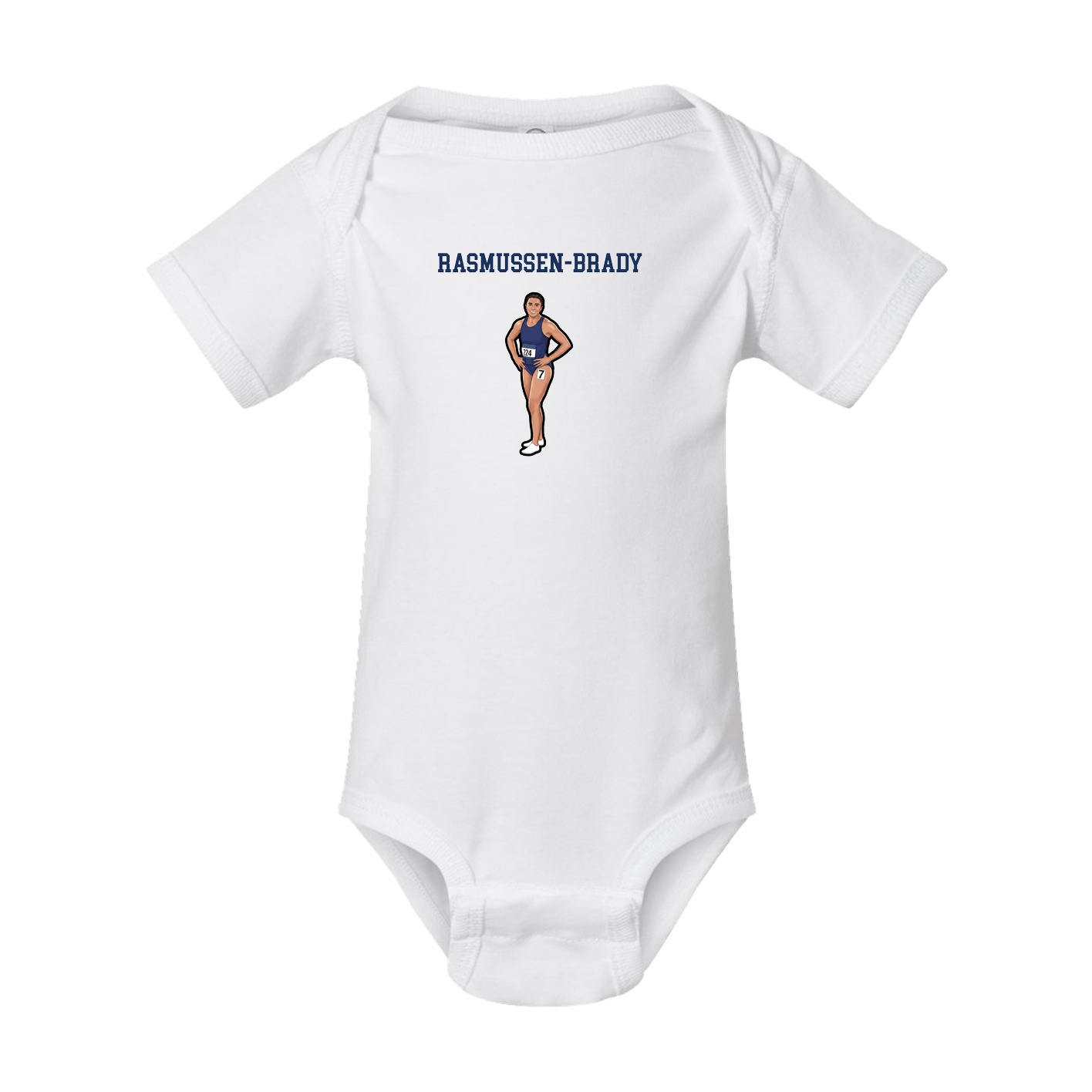Baby Onesie — Shirsey in White