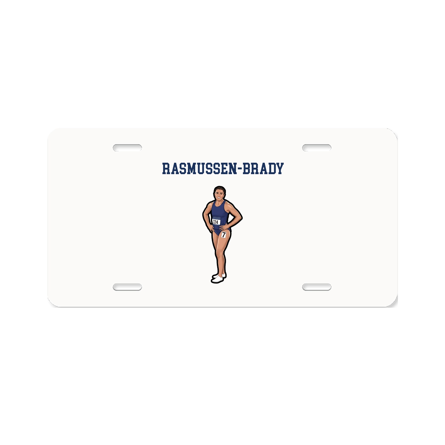 License Plate — Shirsey in Classic