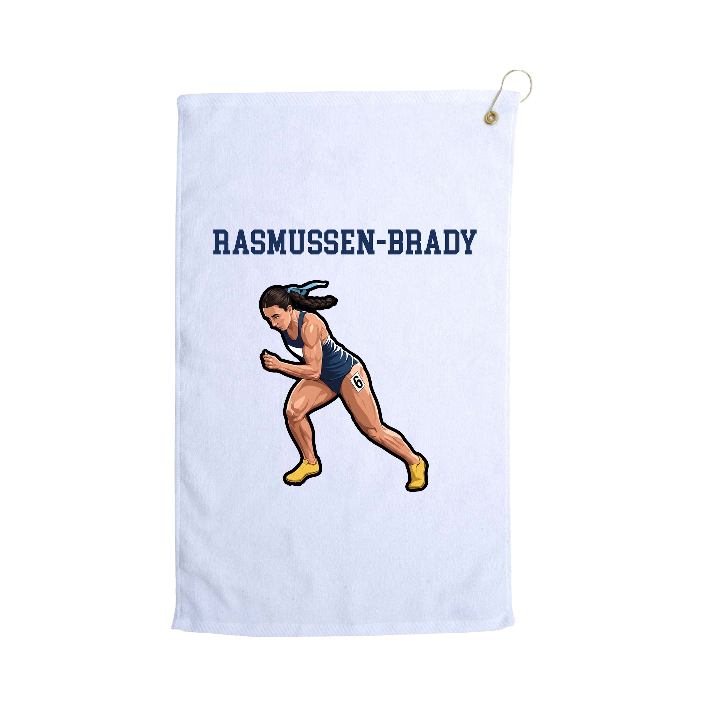 Golf Towel — Shirsey in White
