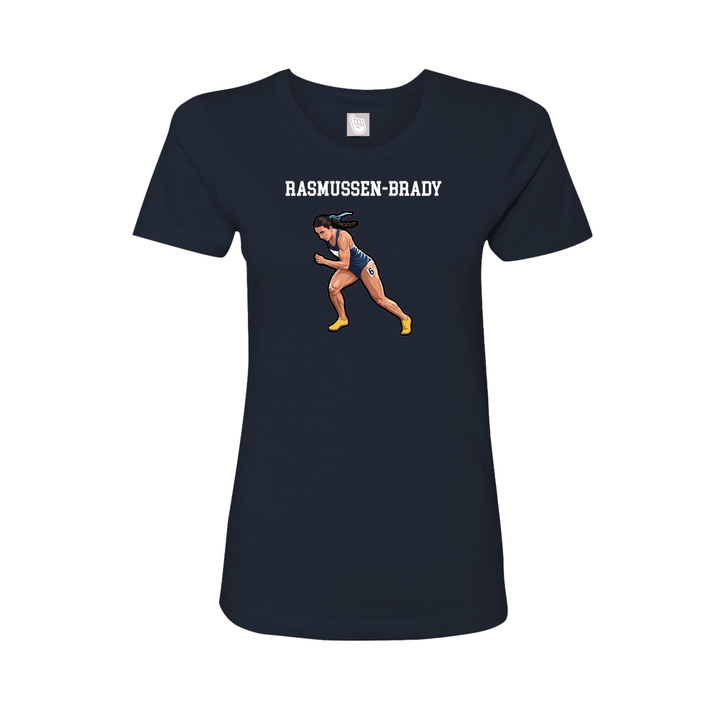 Fitted Women's Tee — Shirsey in Navy