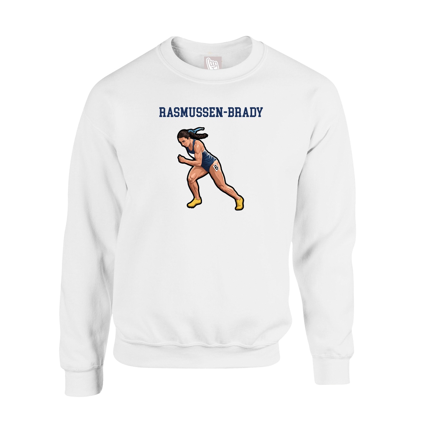 Fleece Crew — Shirsey in White