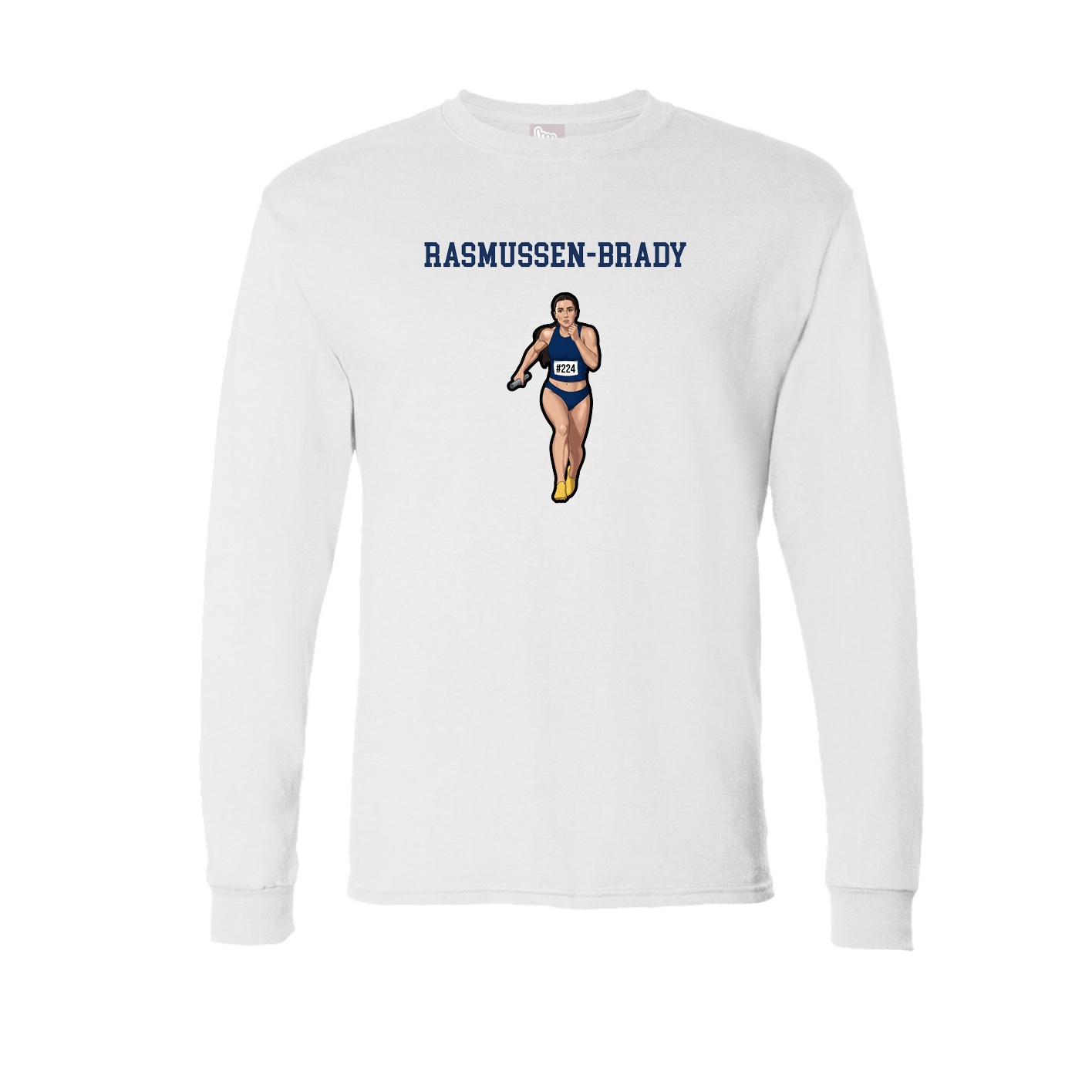 Long Sleeve Tee — Shirsey in White