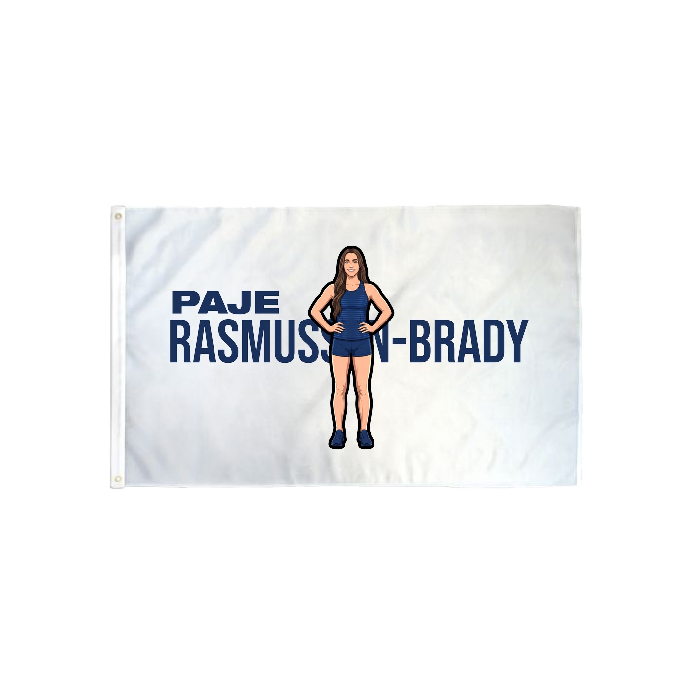 3x5 Flag — Player Name in Classic