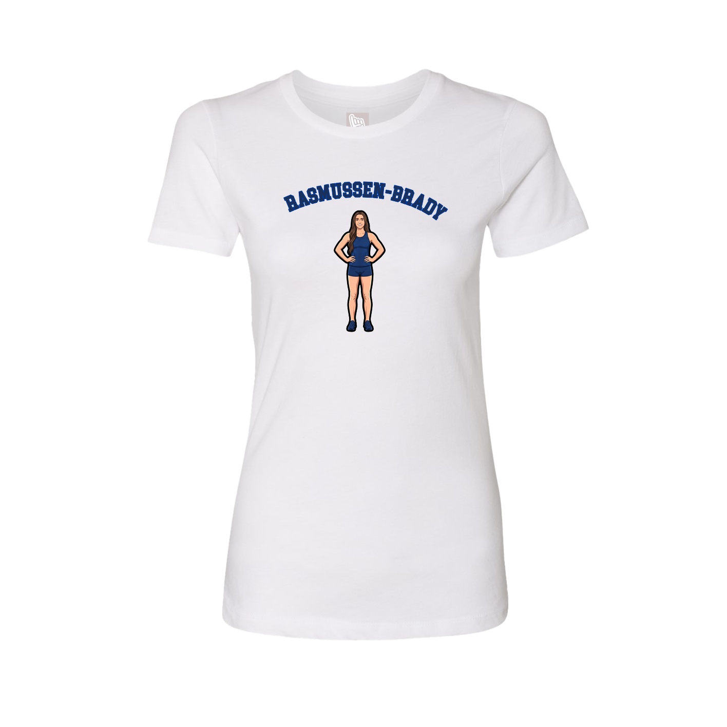 Womens Tee — Shirsey Arch in White