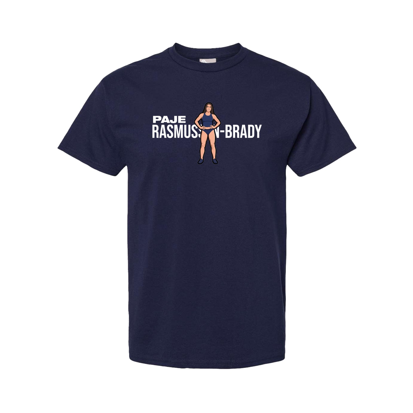 Youth Tee — Player Name in Navy