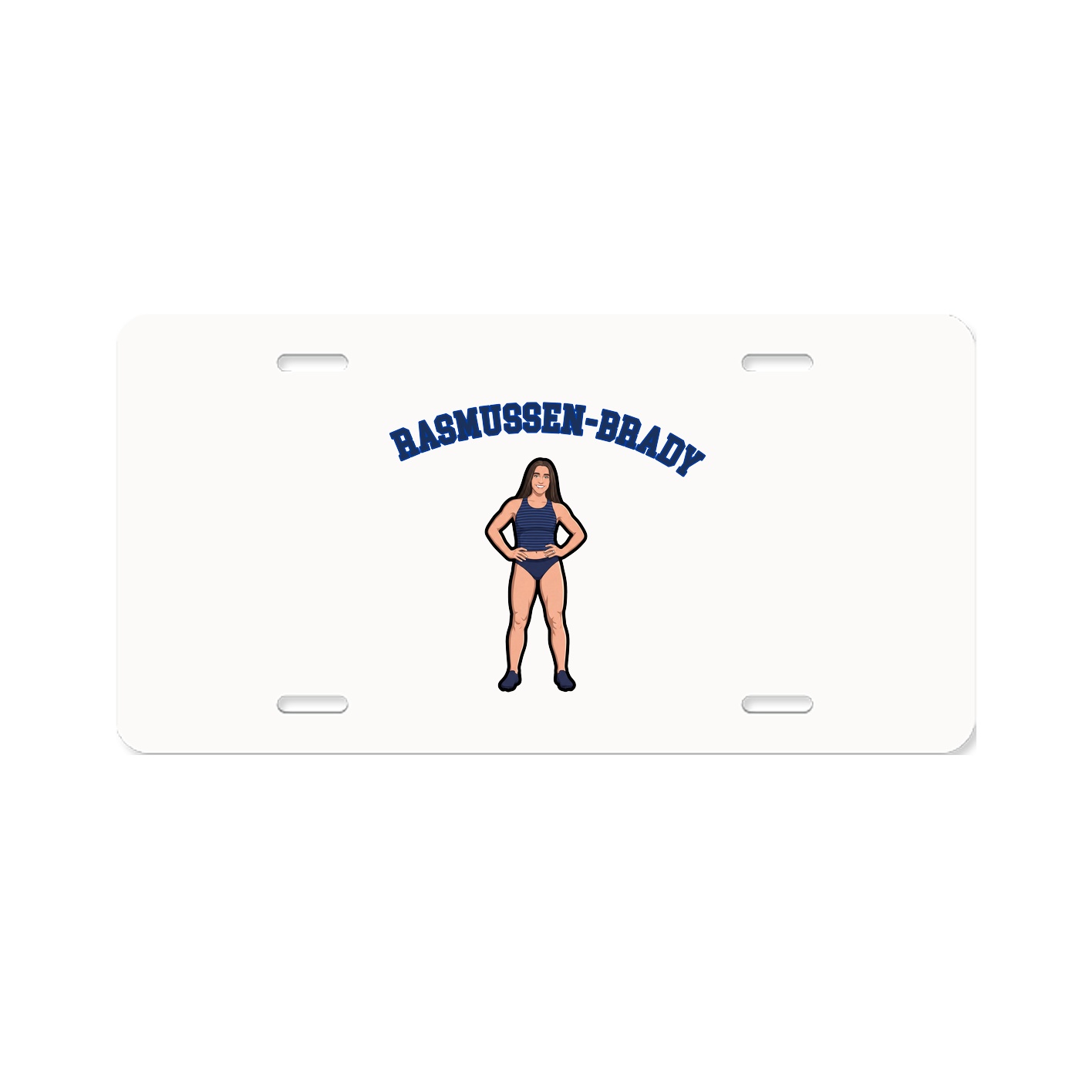 License Plate — Shirsey Arch in Classic