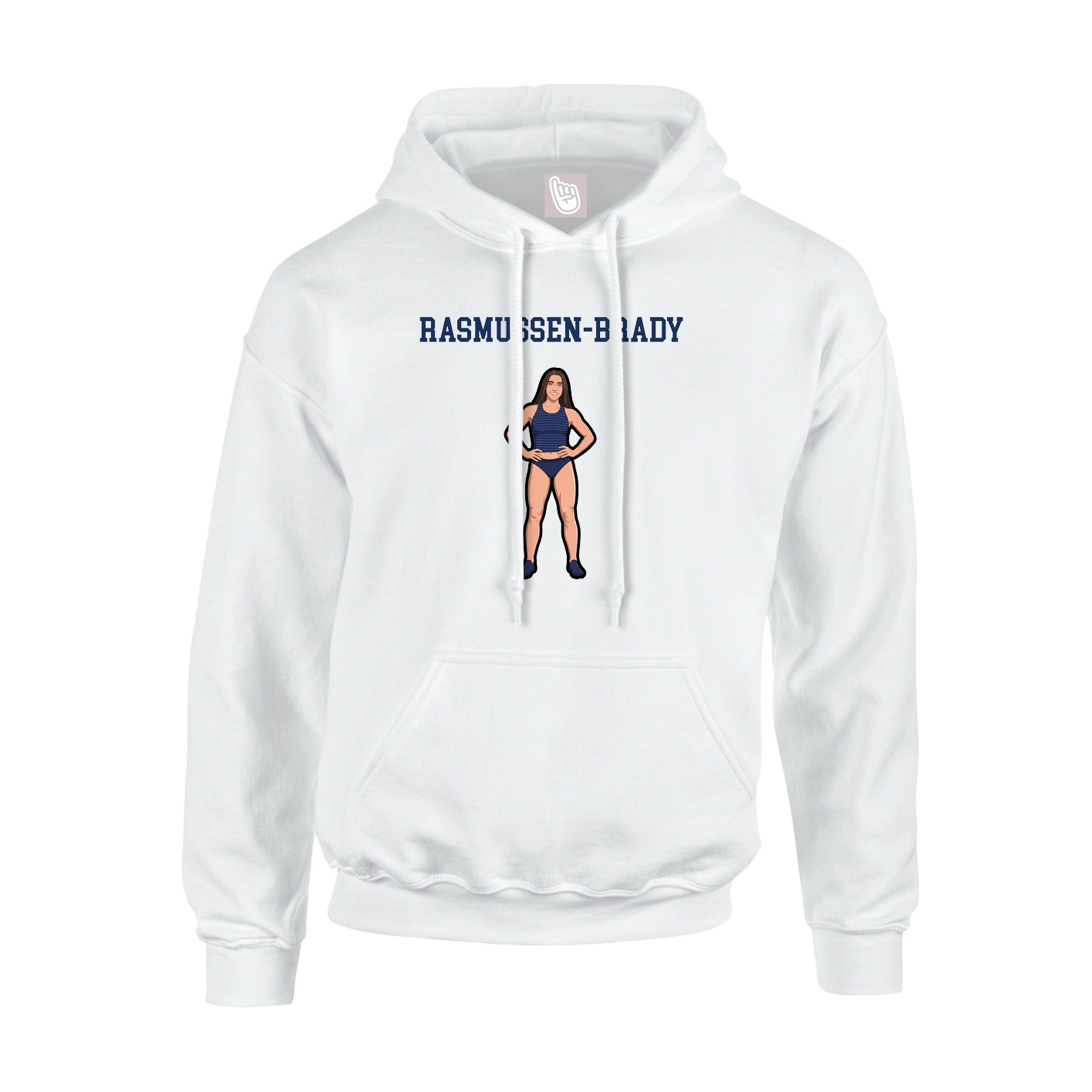 Youth Hoodie — Shirsey in White