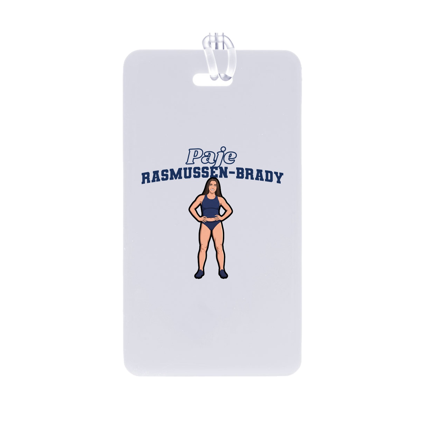 Bag Tag — Name Arch in Classic