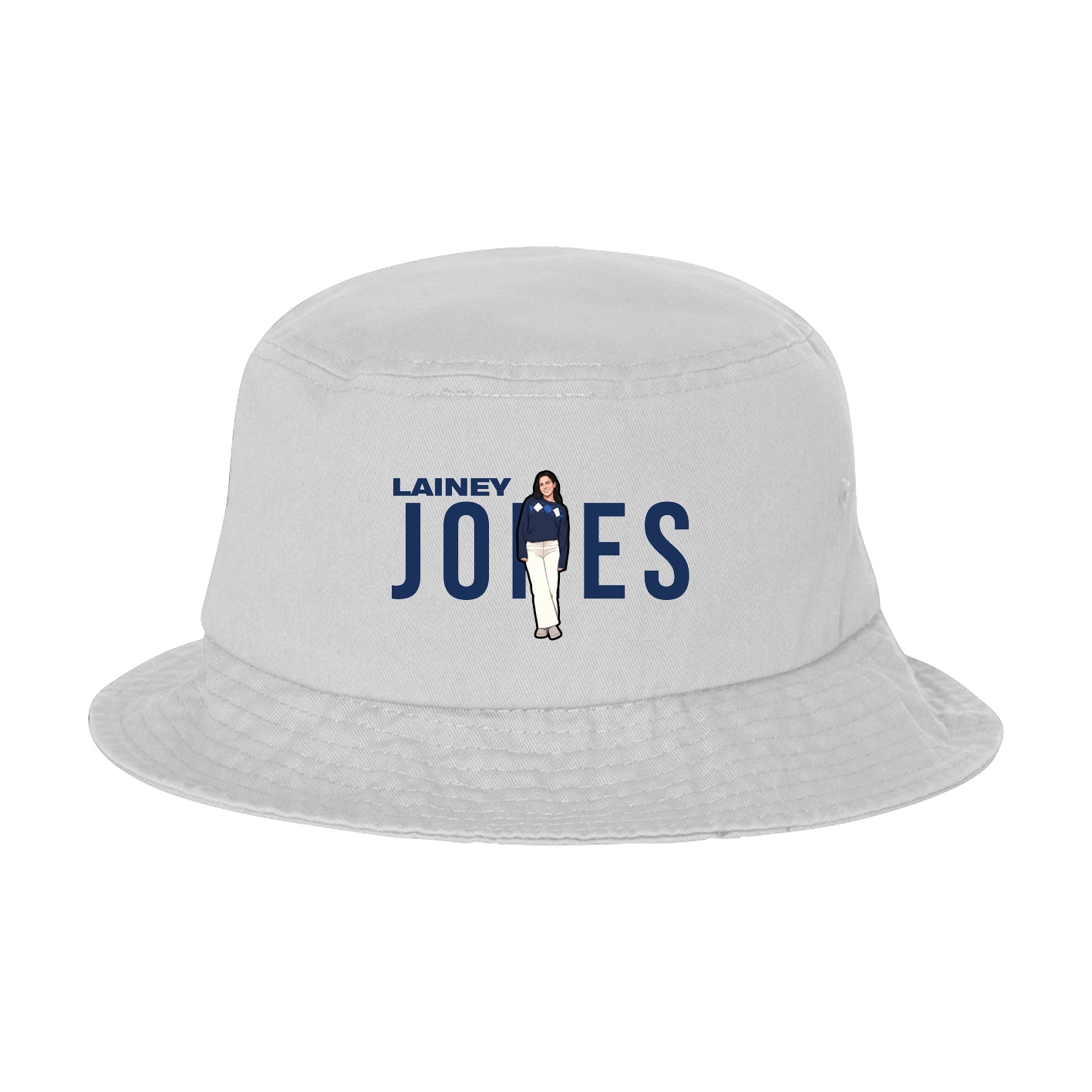 Bucket Cap — Player Name in White