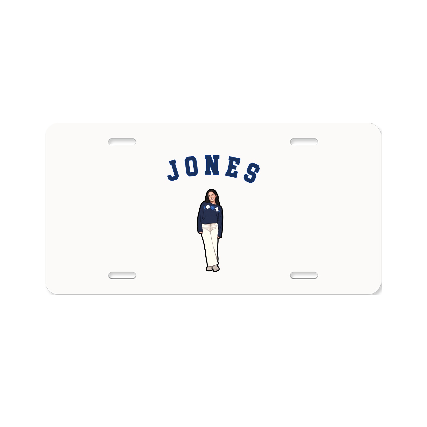 License Plate — Shirsey Arch in Classic