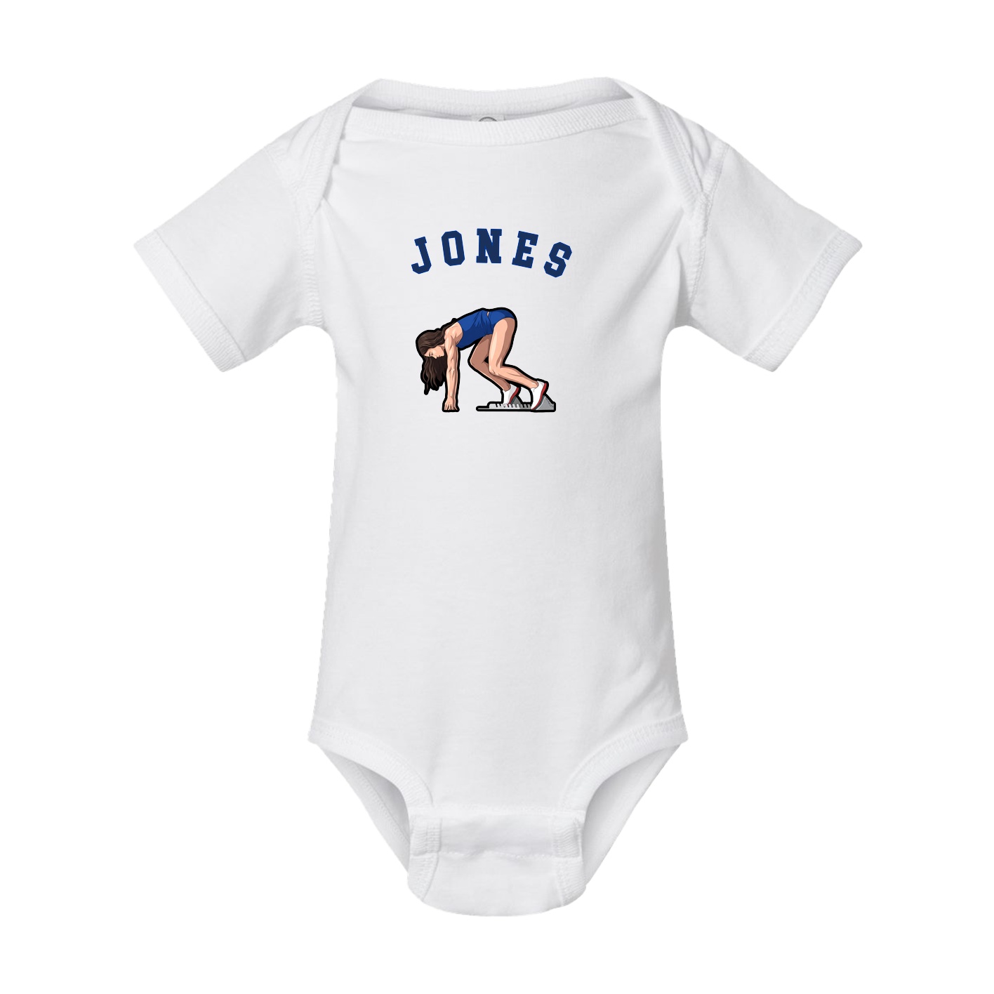 Baby Onesie — Shirsey Arch in White