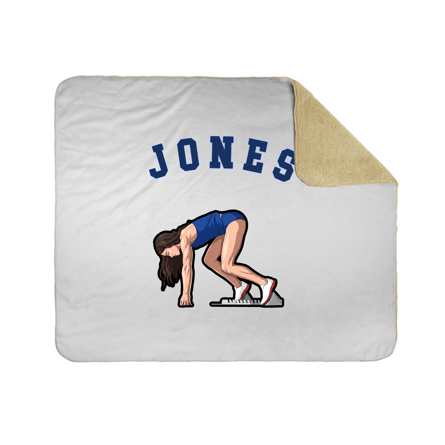Throw Blanket — Shirsey Arch in White
