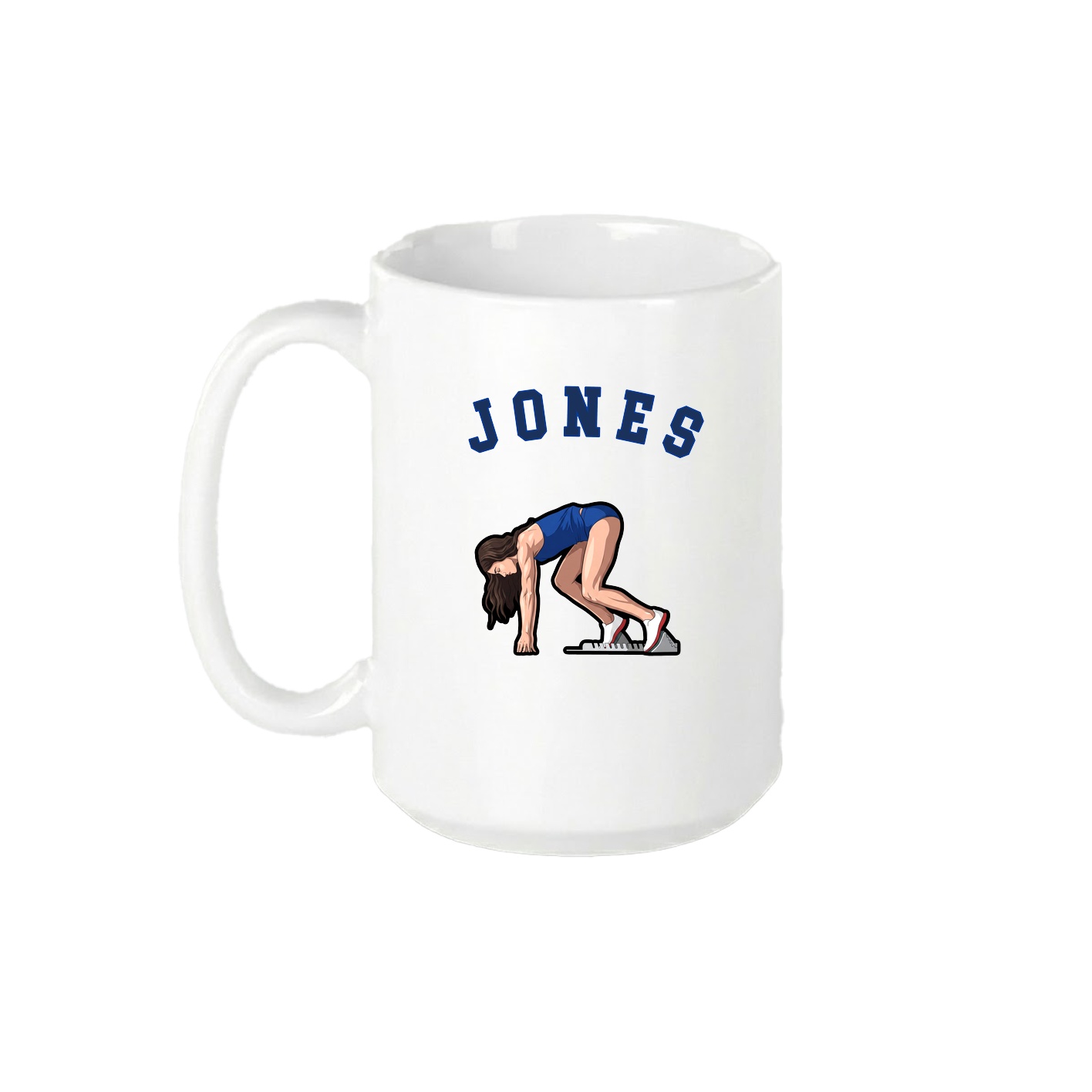 15oz Coffee Mug — Shirsey Arch in White