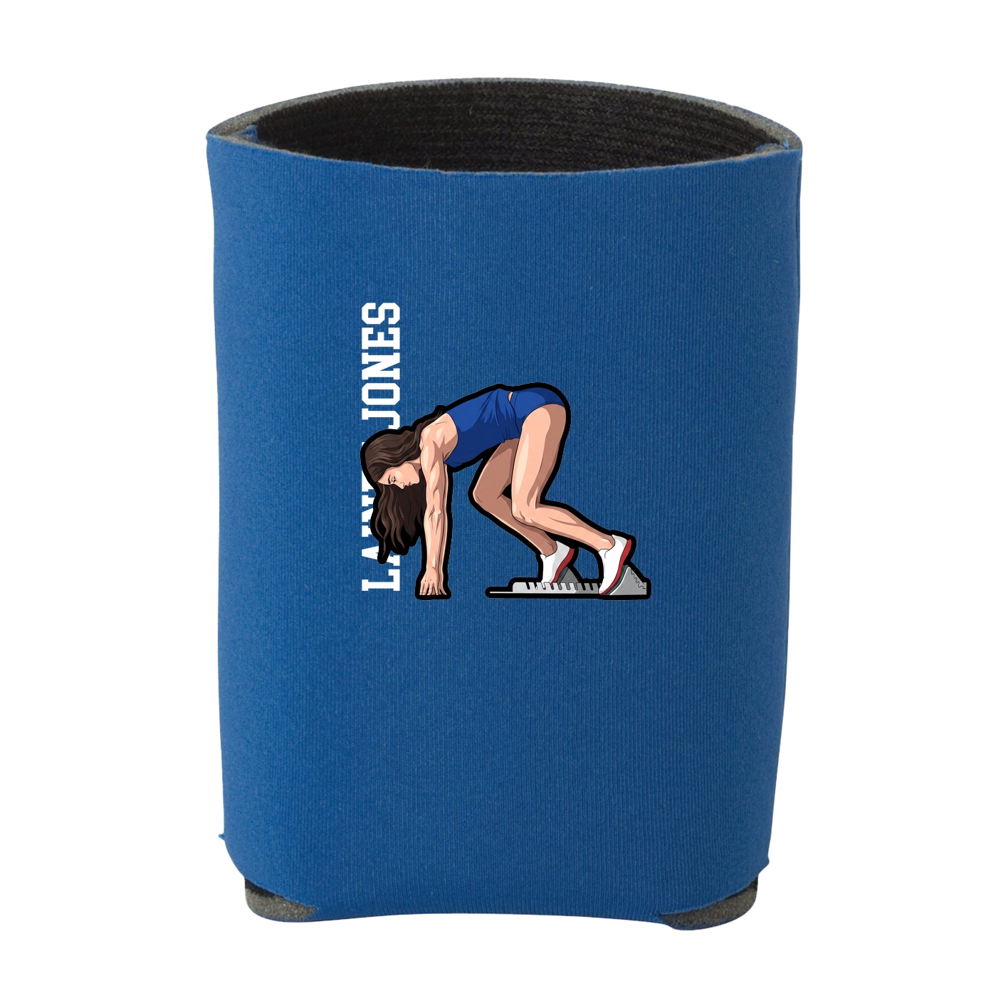 Can Holder — Name Vertical in Royal