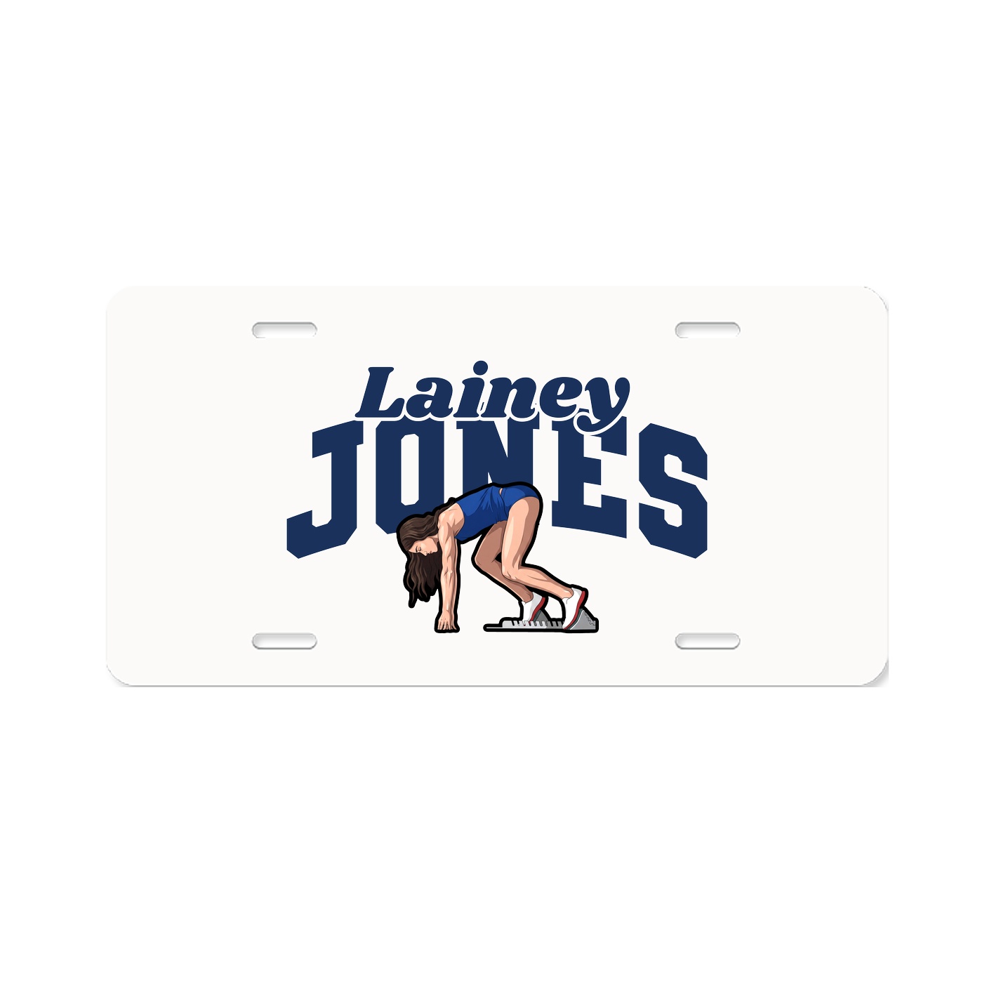 License Plate — Signature Arch in Classic