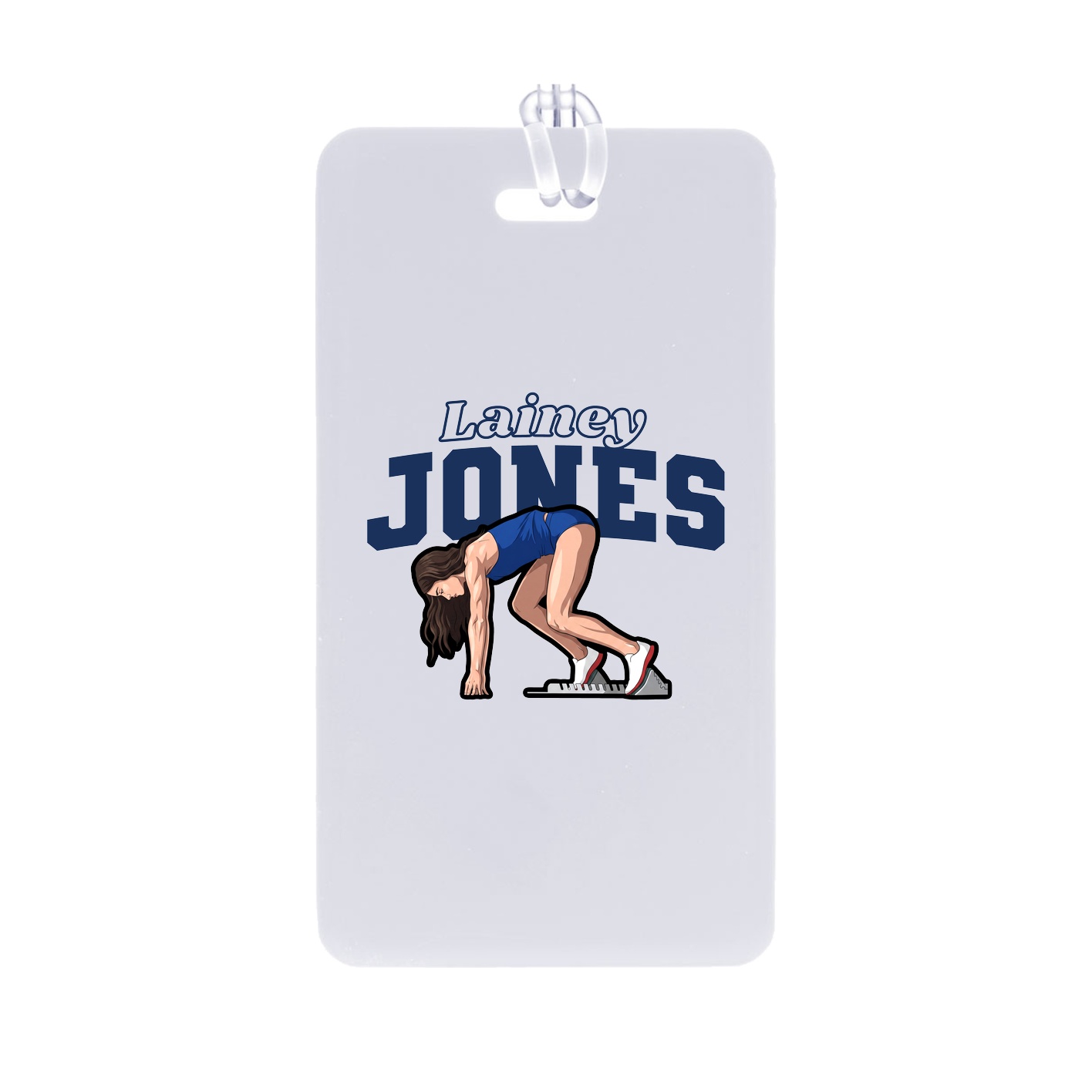 Bag Tag — Name Arch in Classic