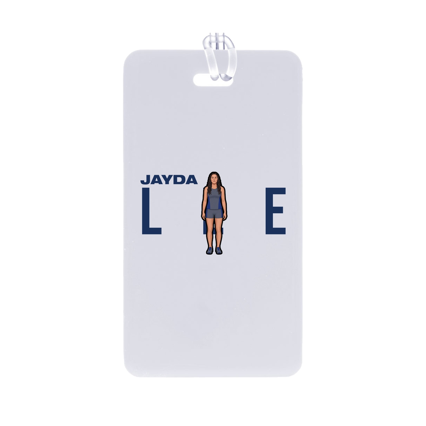 Bag Tag — Player Name in Classic