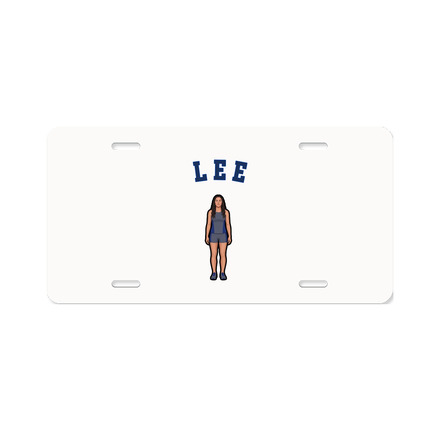 License Plate — Shirsey Arch in Classic