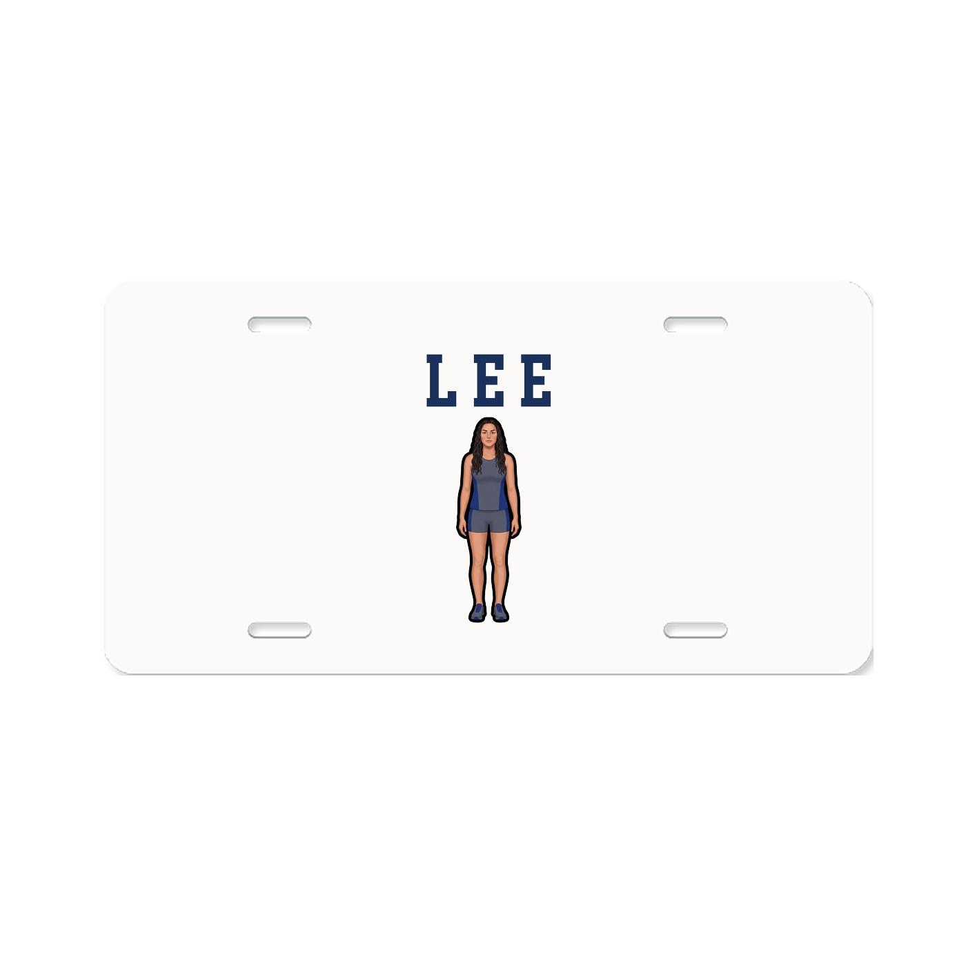 License Plate — Shirsey in Classic