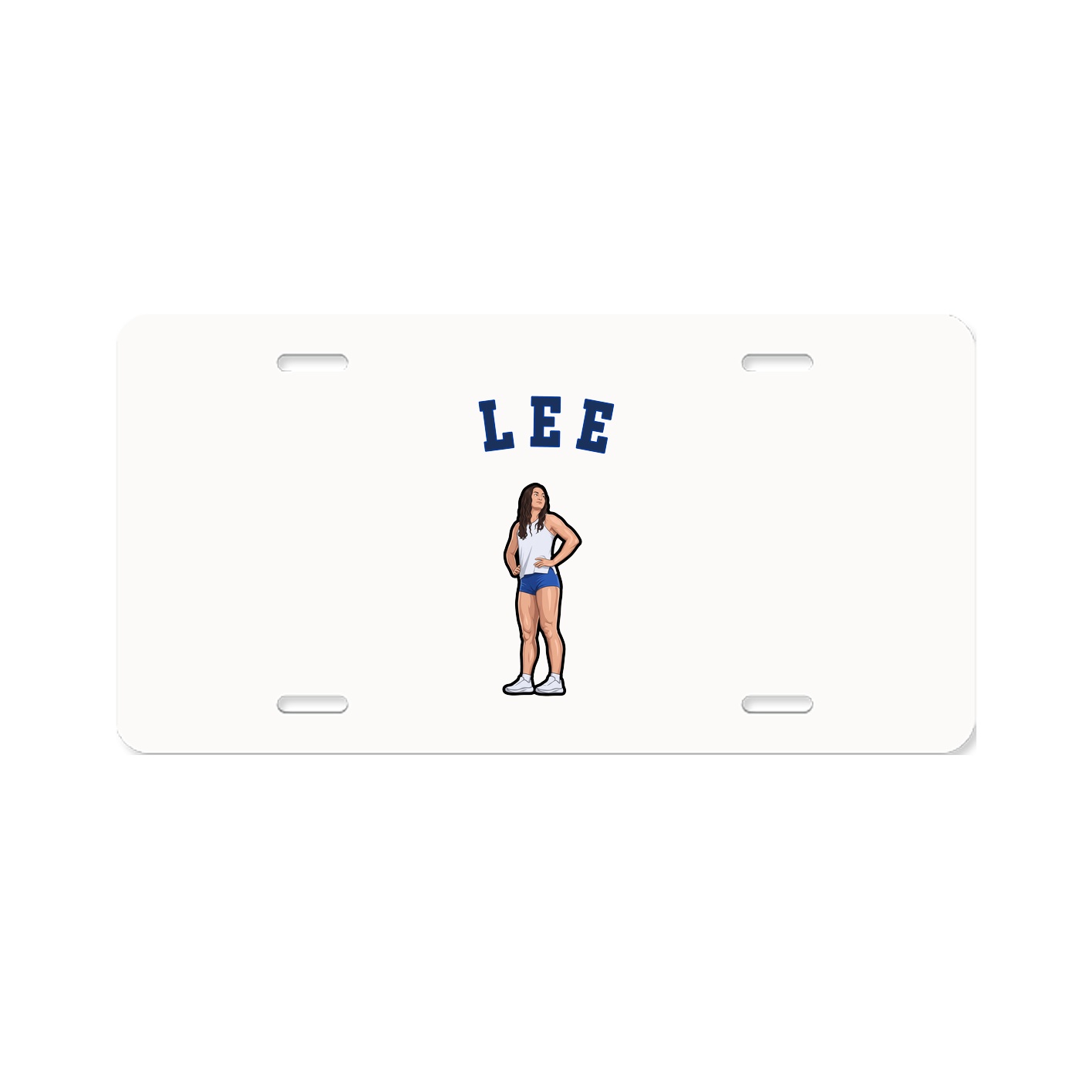 License Plate — Shirsey Arch in Classic
